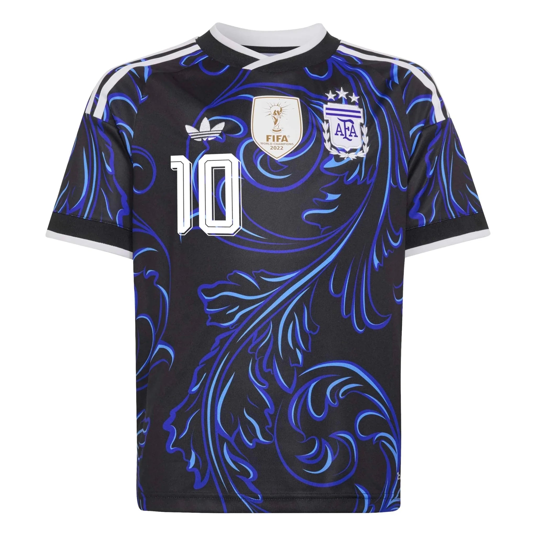 adidas 2026 Argentina Youth Stadium Away Messi #10 Soccer Jersey 2