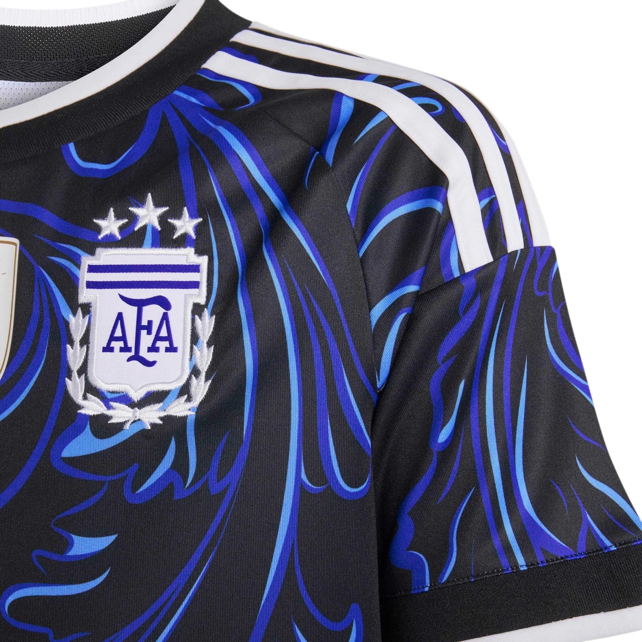 adidas 2026 Argentina Youth Stadium Away Soccer Jersey 4