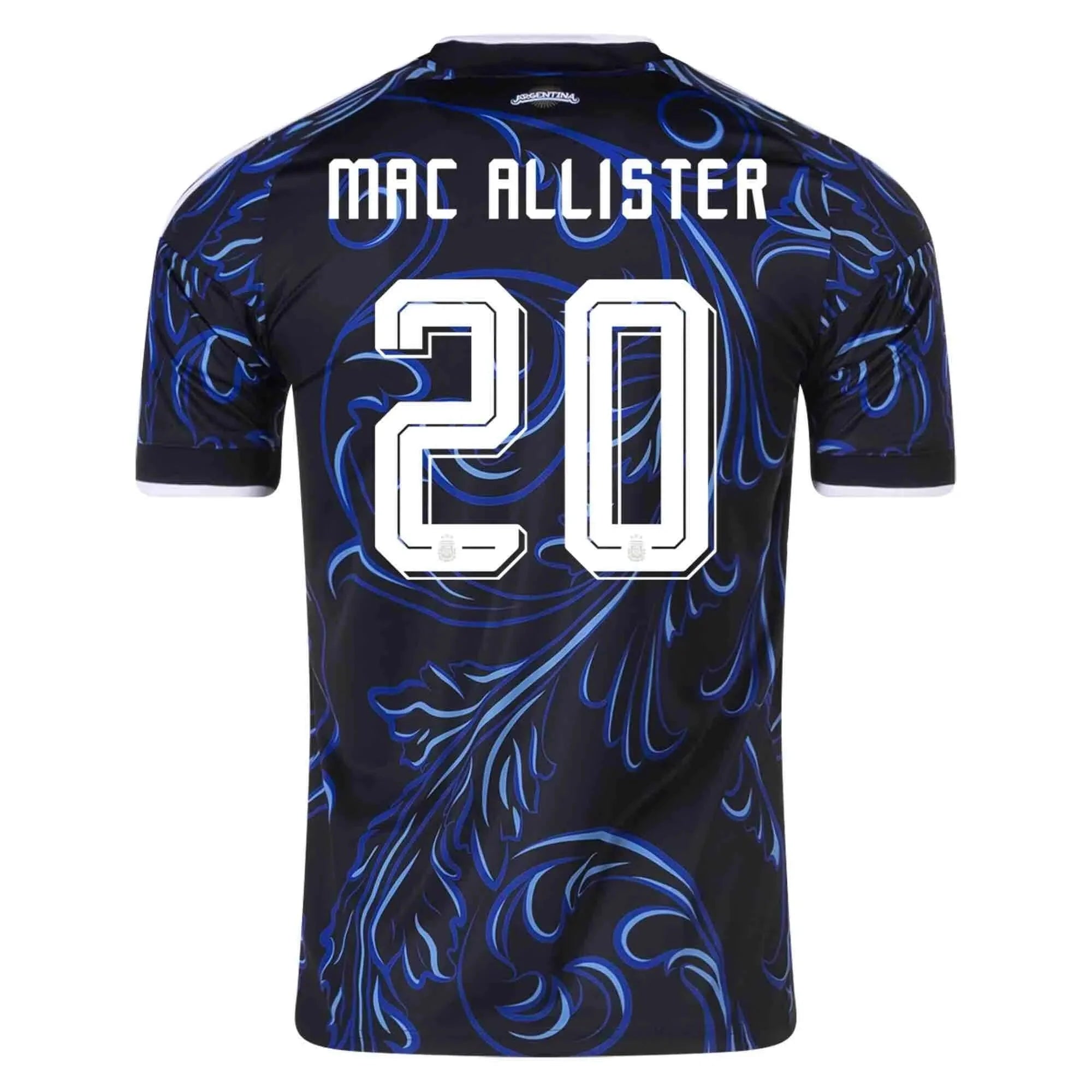 adidas 2026 Argentina Men's Stadium Away Soccer Jersey 9