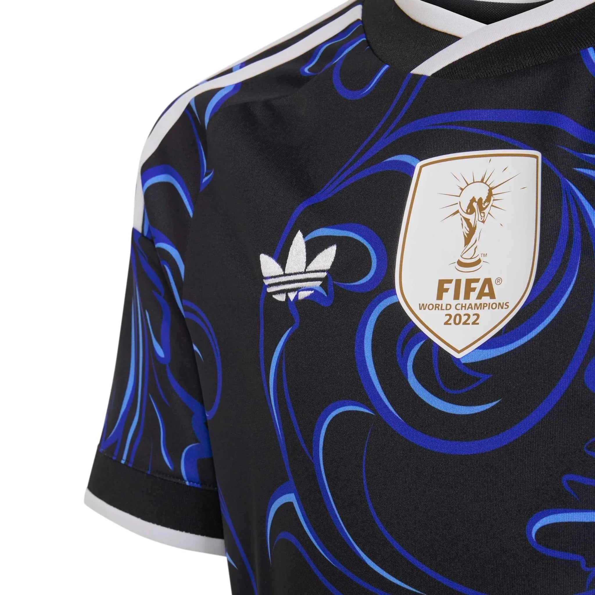 adidas 2026 Argentina Youth Stadium Away Soccer Jersey 3