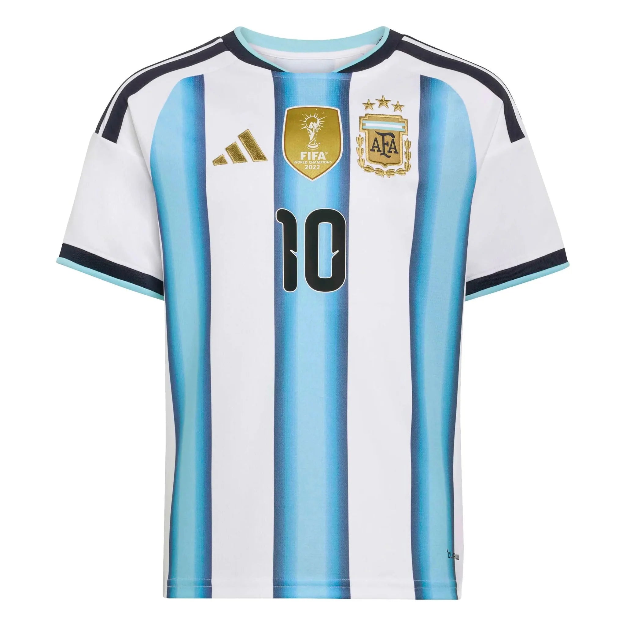 adidas 2026 Argentina Youth Stadium Home Messi #10 Soccer Jersey 2