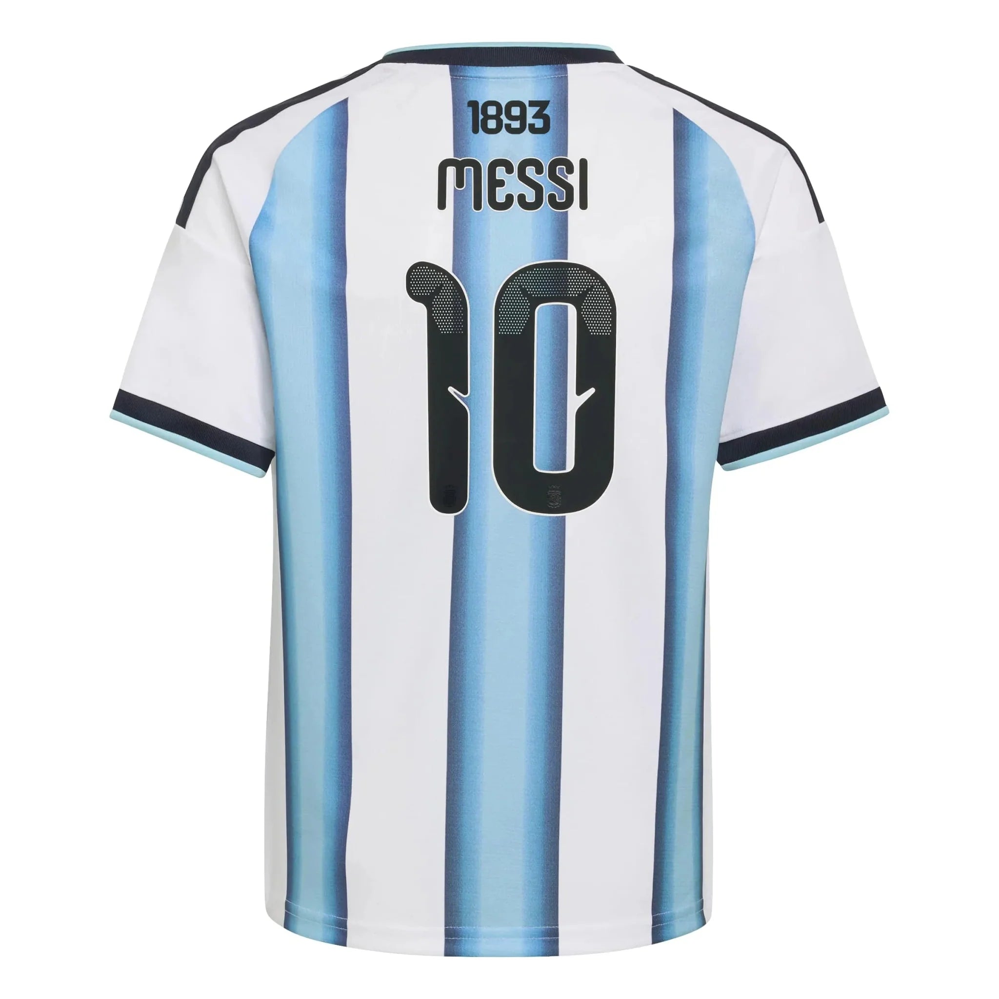 adidas 2026 Argentina Youth Stadium Home Messi #10 Soccer Jersey 1