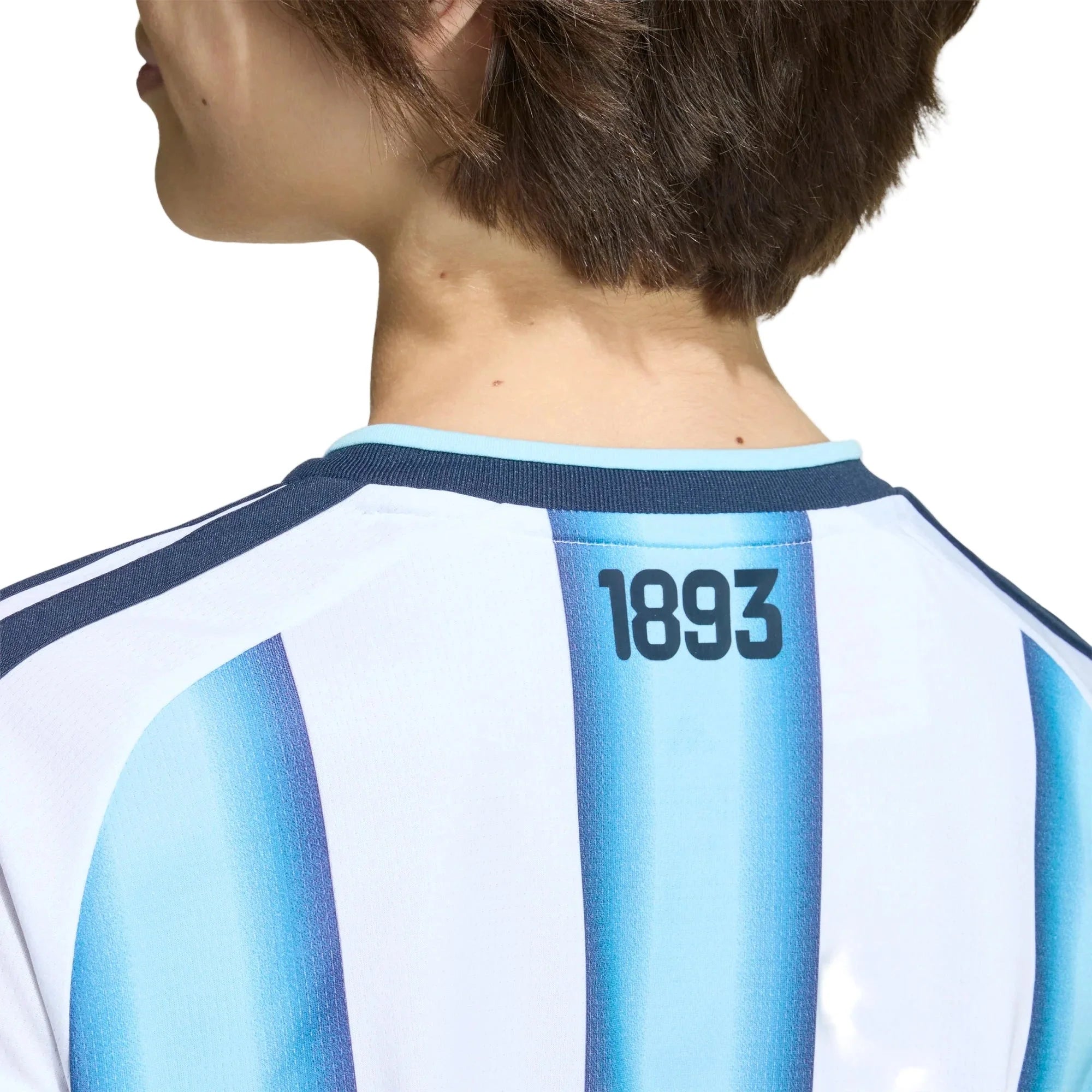 adidas 2026 Argentina Youth Stadium Home Soccer Jersey 4