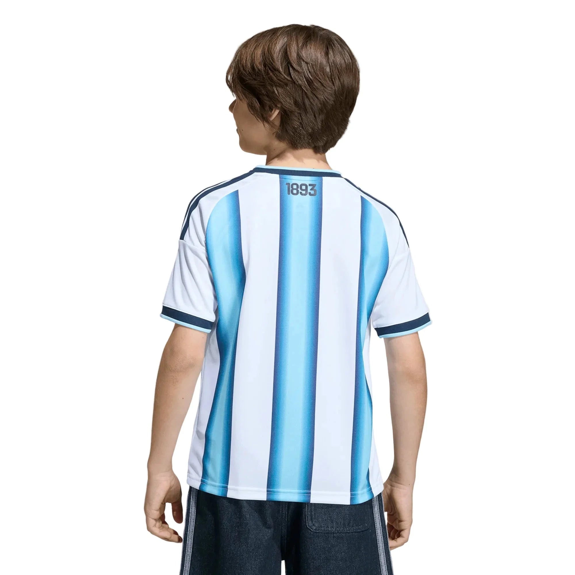 adidas 2026 Argentina Youth Stadium Home Soccer Jersey 6
