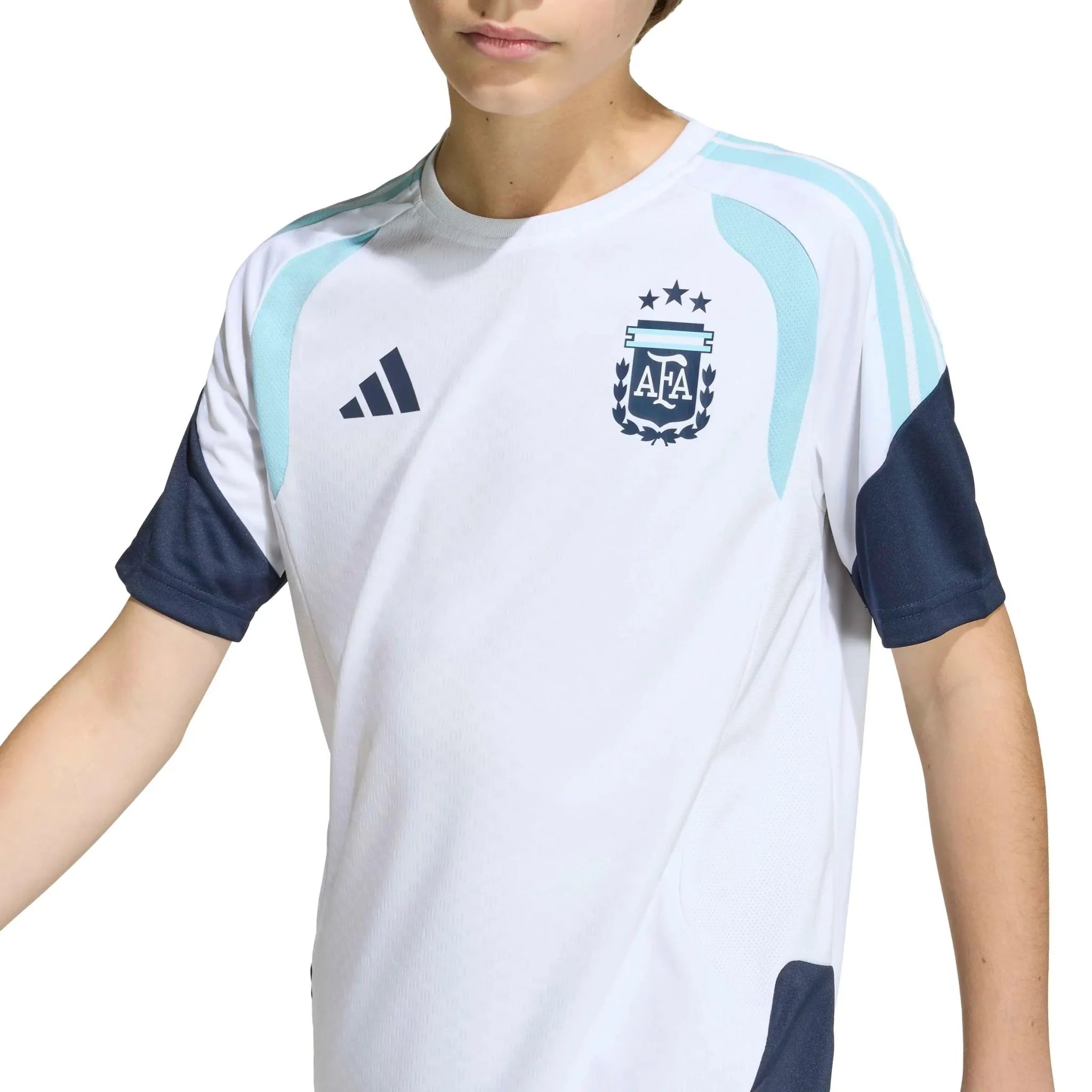 adidas 2026 Argentina Youth Training Soccer Jersey 3