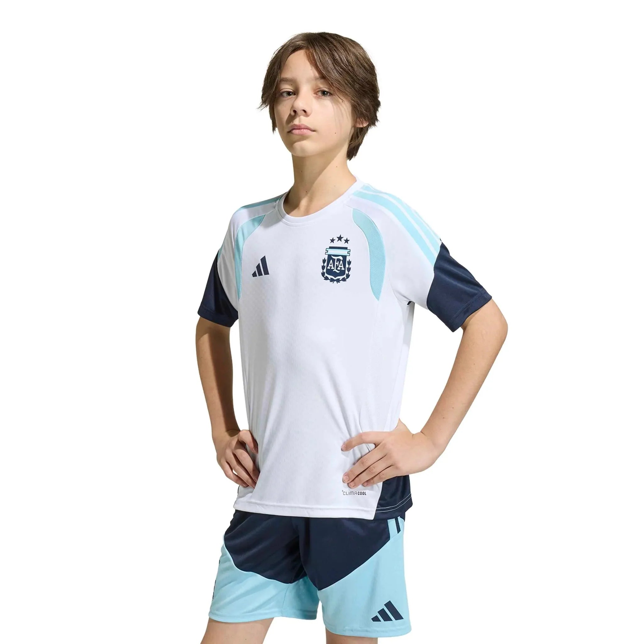 adidas 2026 Argentina Youth Training Soccer Jersey 5