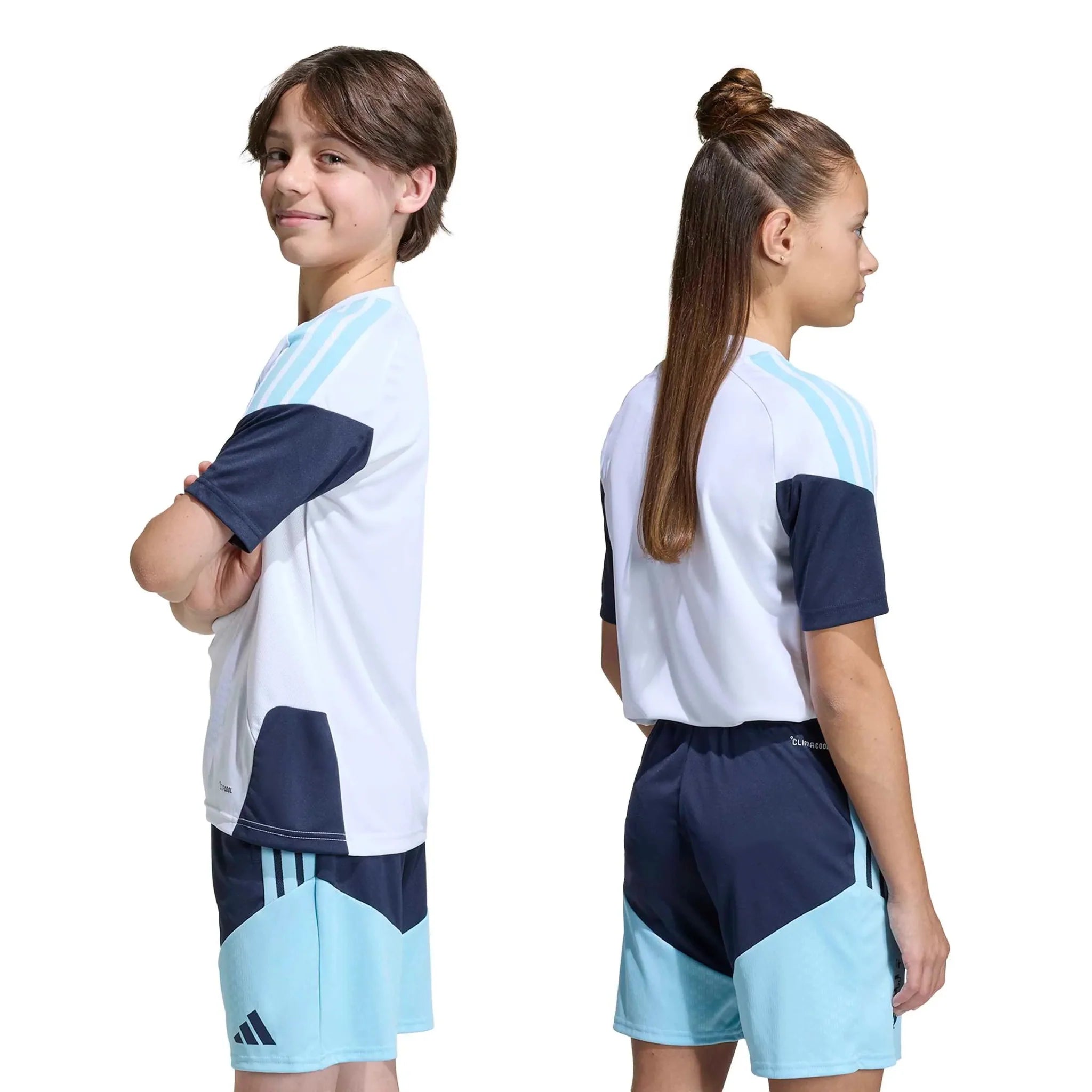 adidas 2026 Argentina Youth Training Soccer Jersey 8