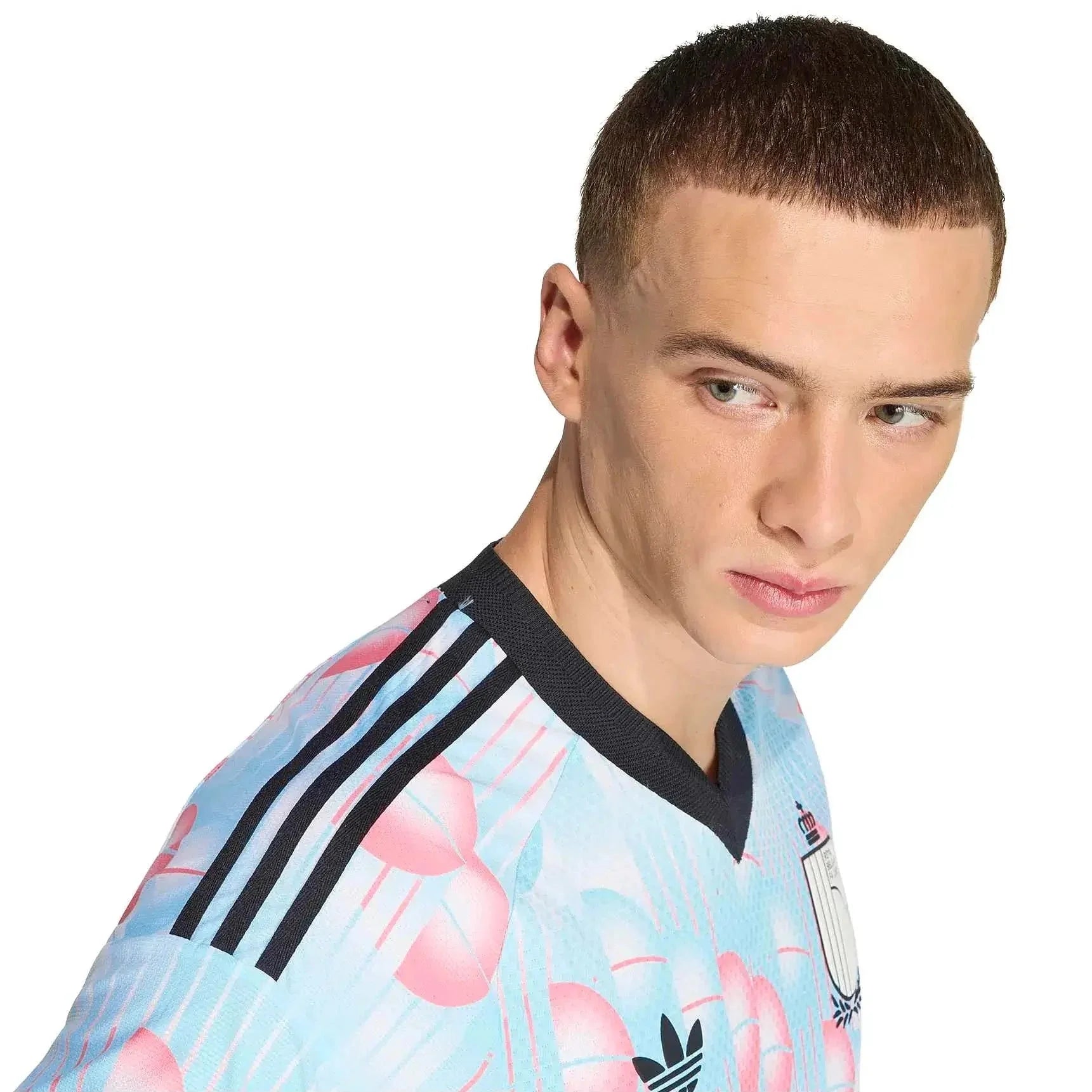 adidas 2026 Belgium Men's Authentic Away Soccer Jersey 5
