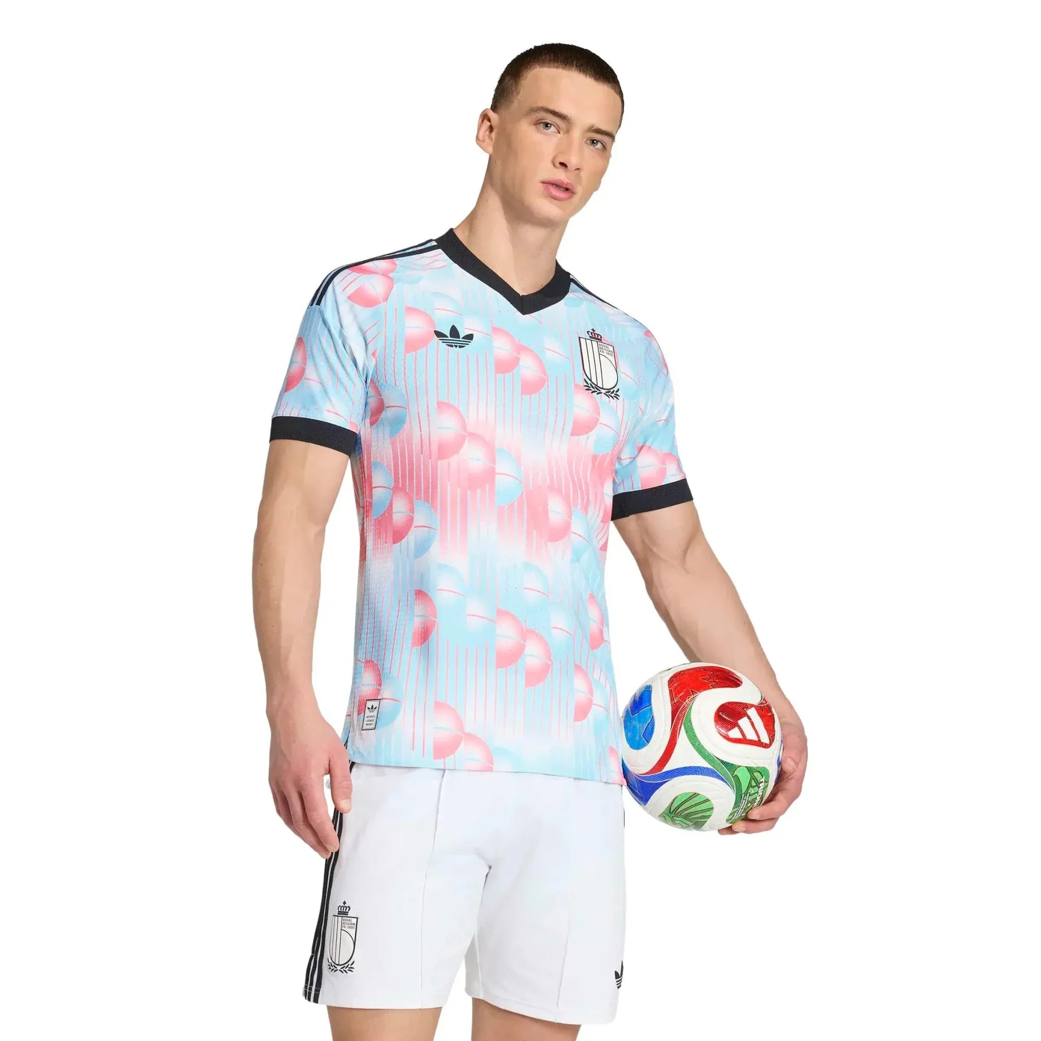 adidas 2026 Belgium Men's Authentic Away Soccer Jersey 3