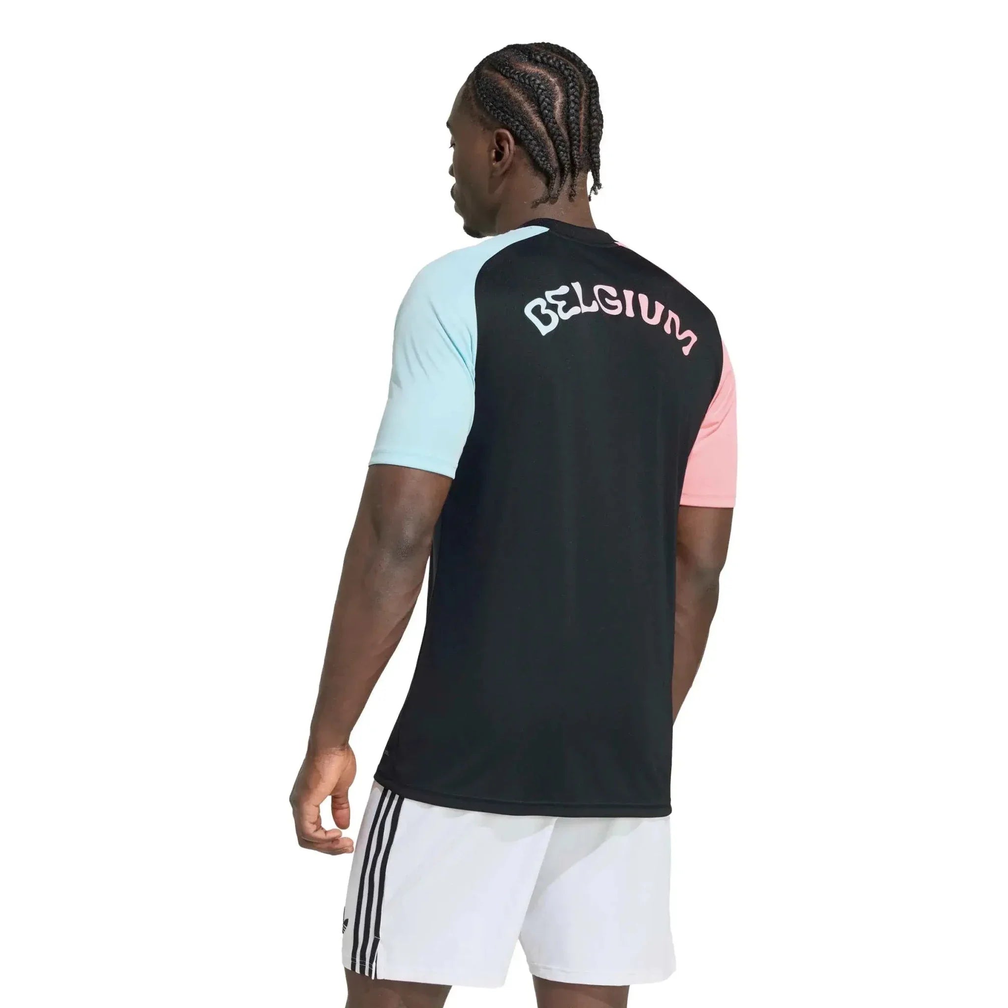 adidas 2026 Belgium Men's Away Pre-Match Soccer Jersey 4