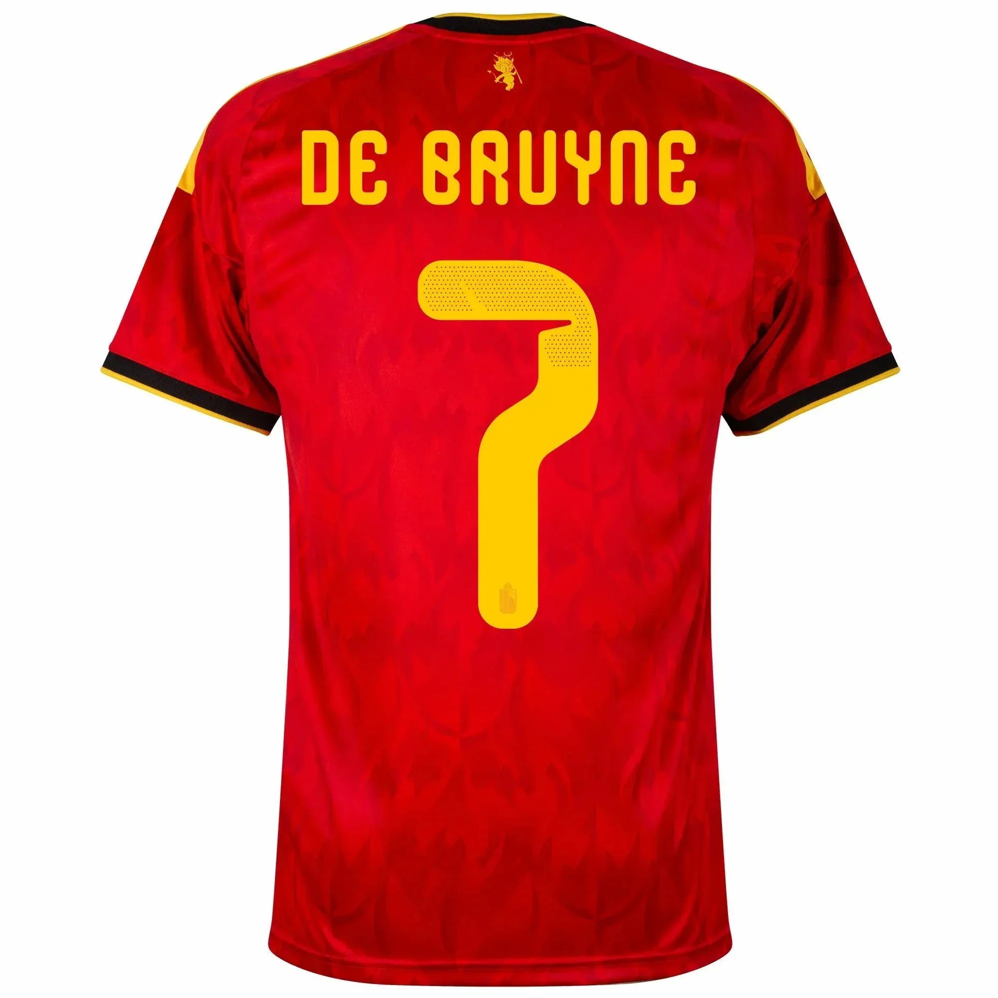 adidas 2026 Belgium Men's Stadium Home Soccer Jersey 7