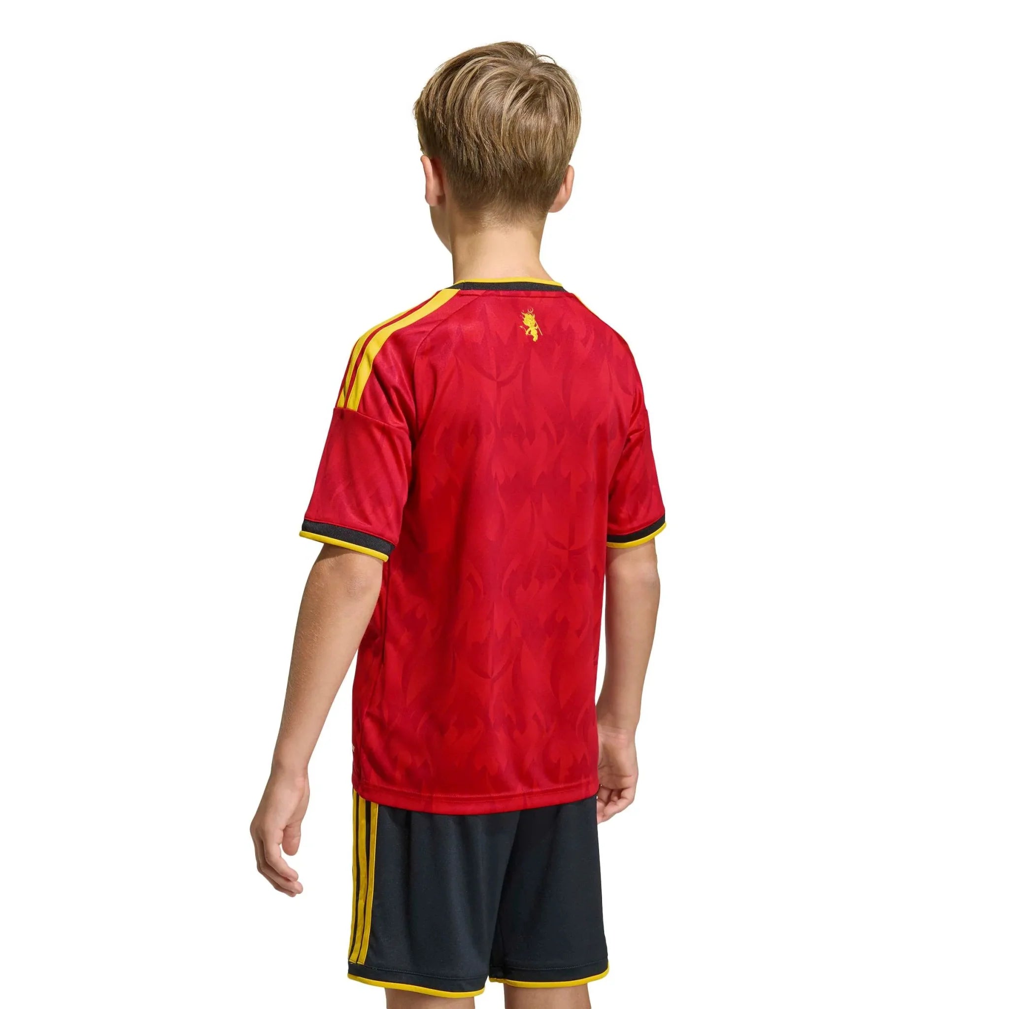 adidas 2026 Belgium Youth Stadium Home Soccer Jersey 6