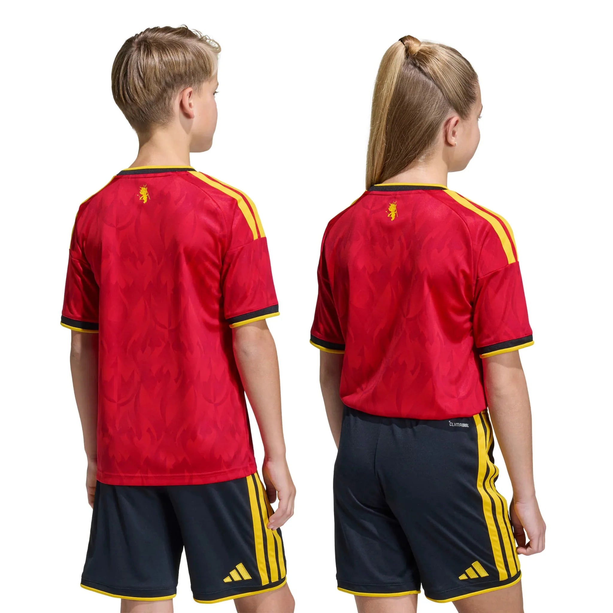 adidas 2026 Belgium Youth Stadium Home Soccer Jersey 8