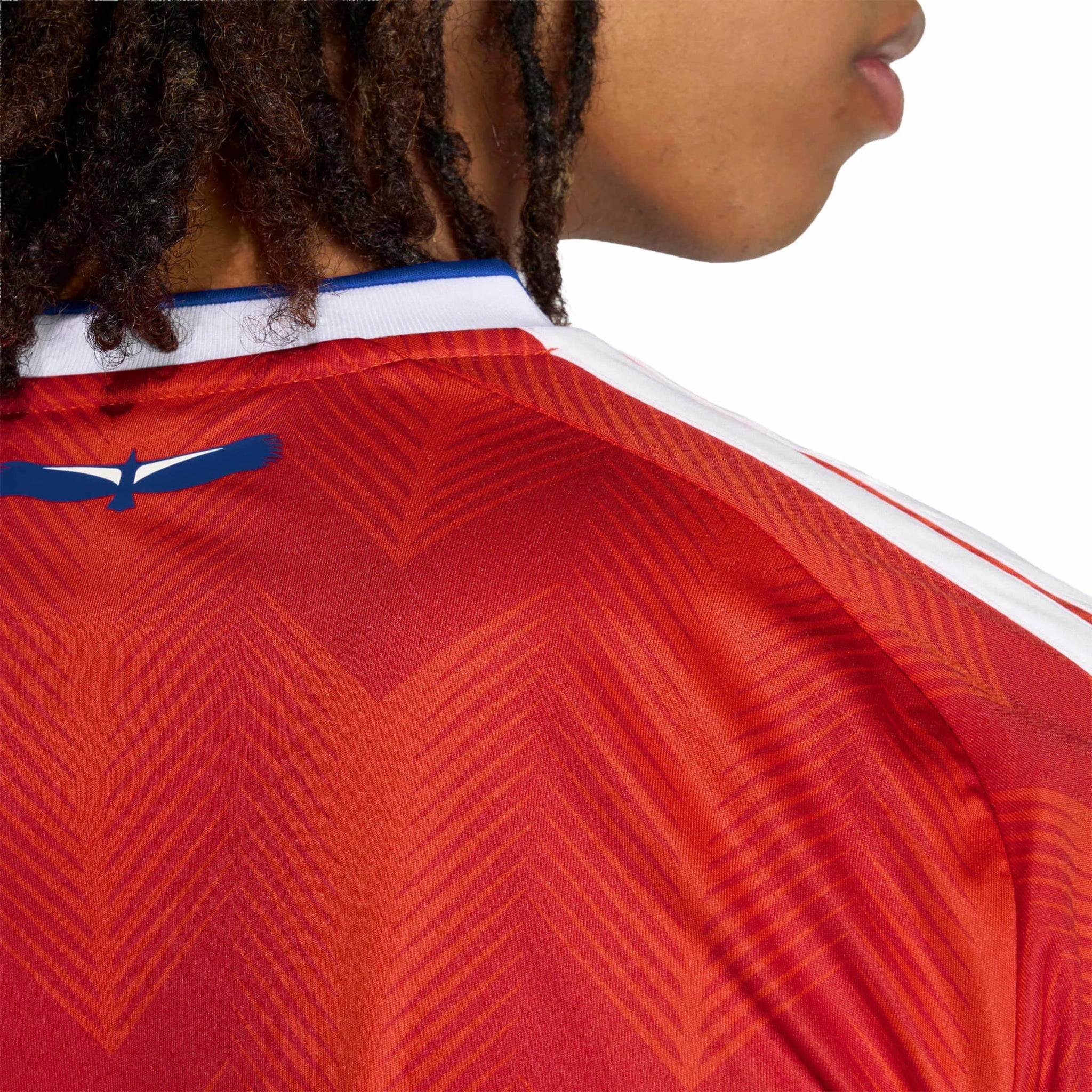 adidas 2026 Chile Men's Stadium Home Soccer Jersey 6
