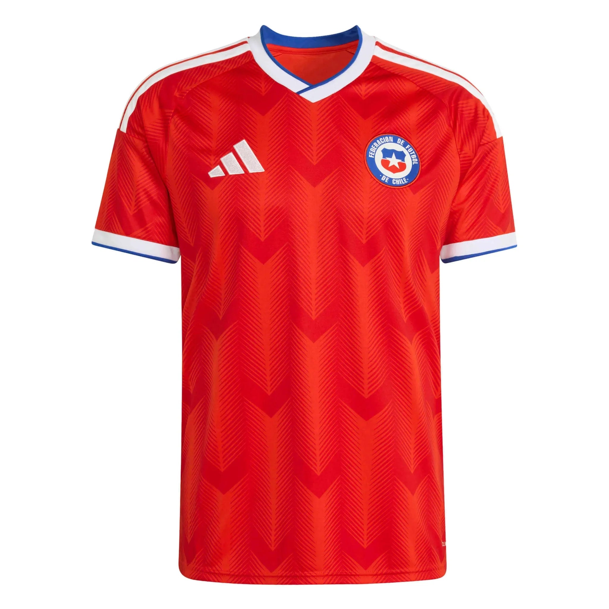 adidas 2026 Chile Men's Stadium Home Soccer Jersey 1