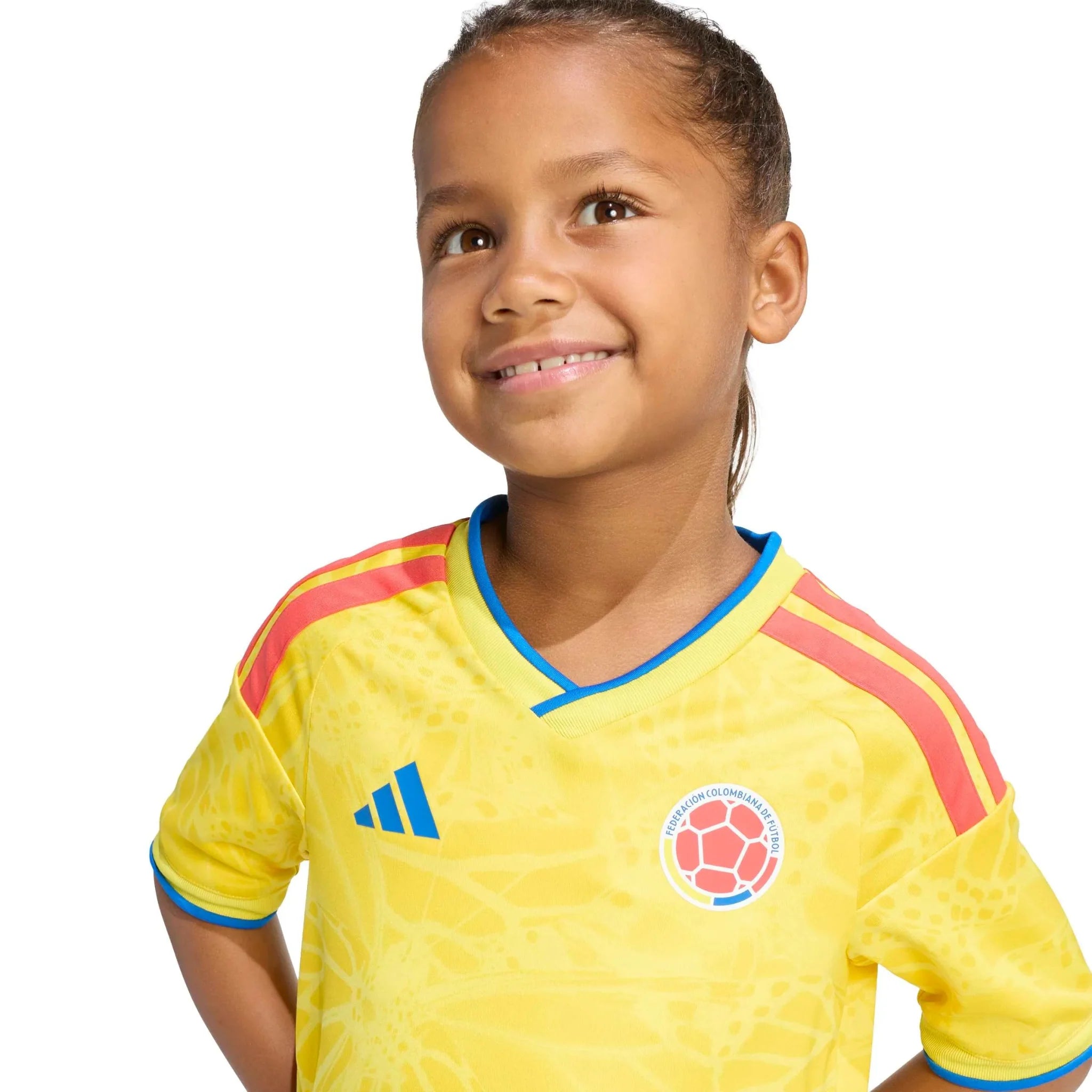adidas 2026 Colombia Kid's Home Mini Kit 4