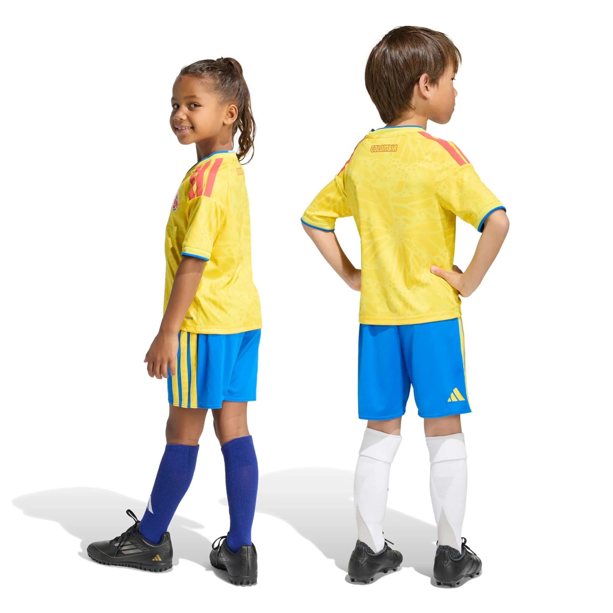 adidas 2026 Colombia Kid's Home Mini Kit 7