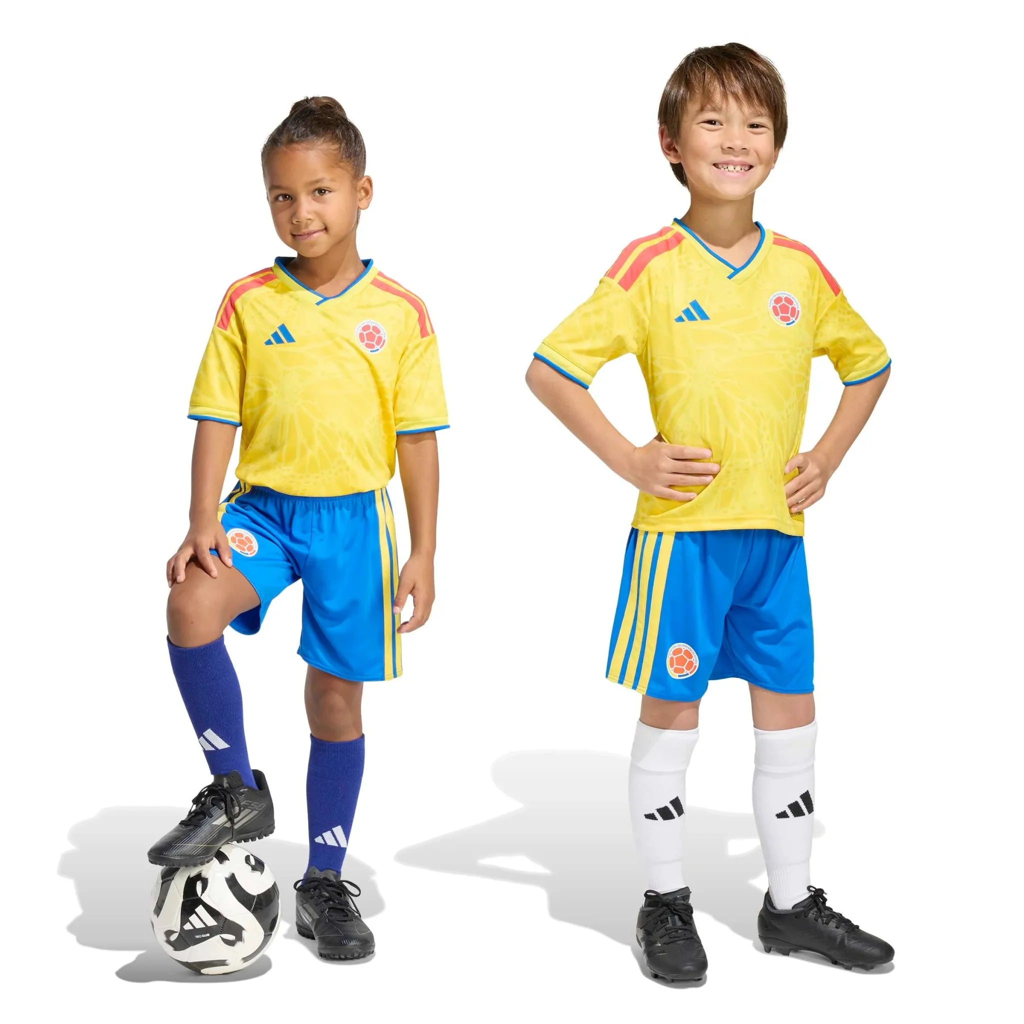 adidas 2026 Colombia Kid's Home Mini Kit 6