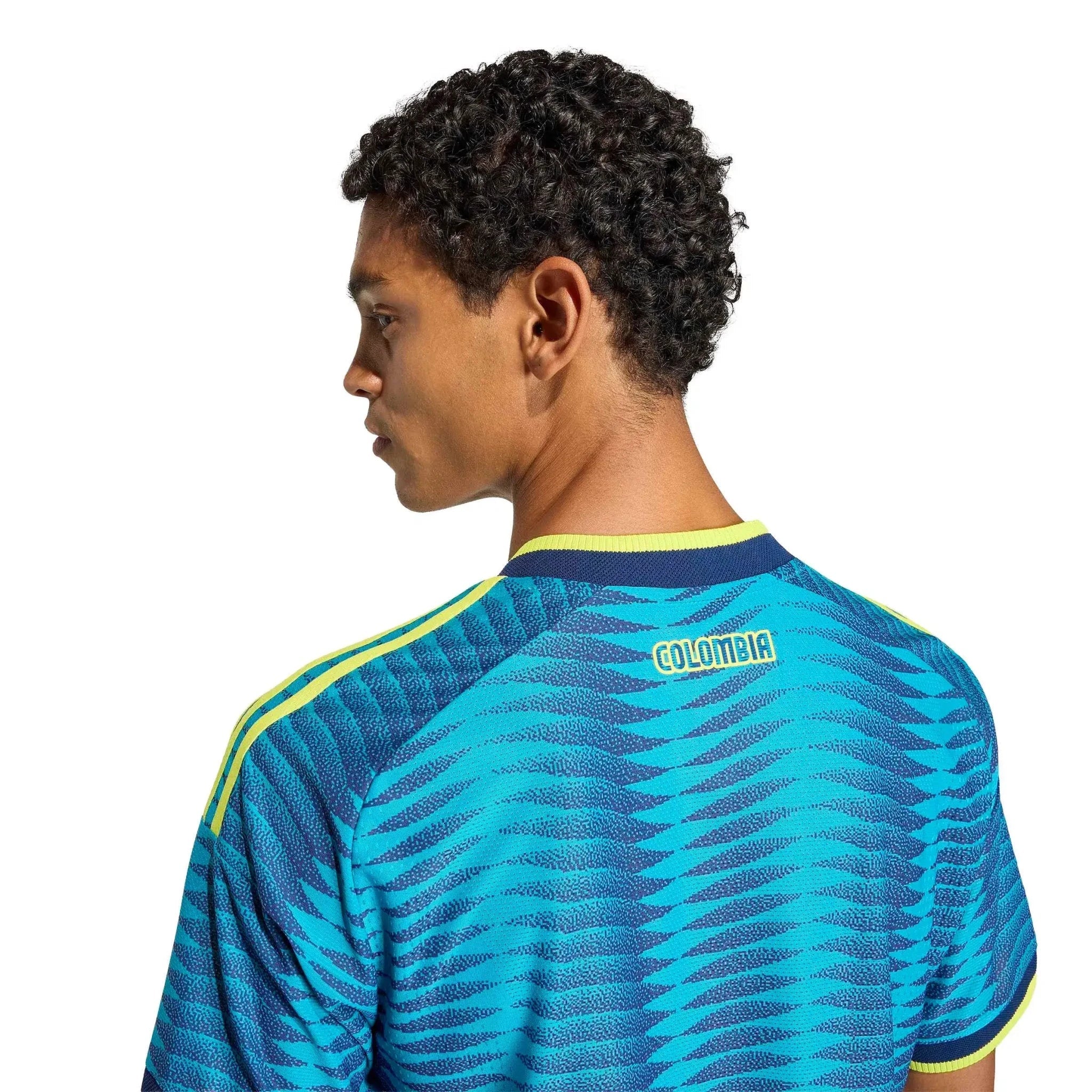 adidas 2026 Colombia Men's Authentic Away Soccer Jersey 6