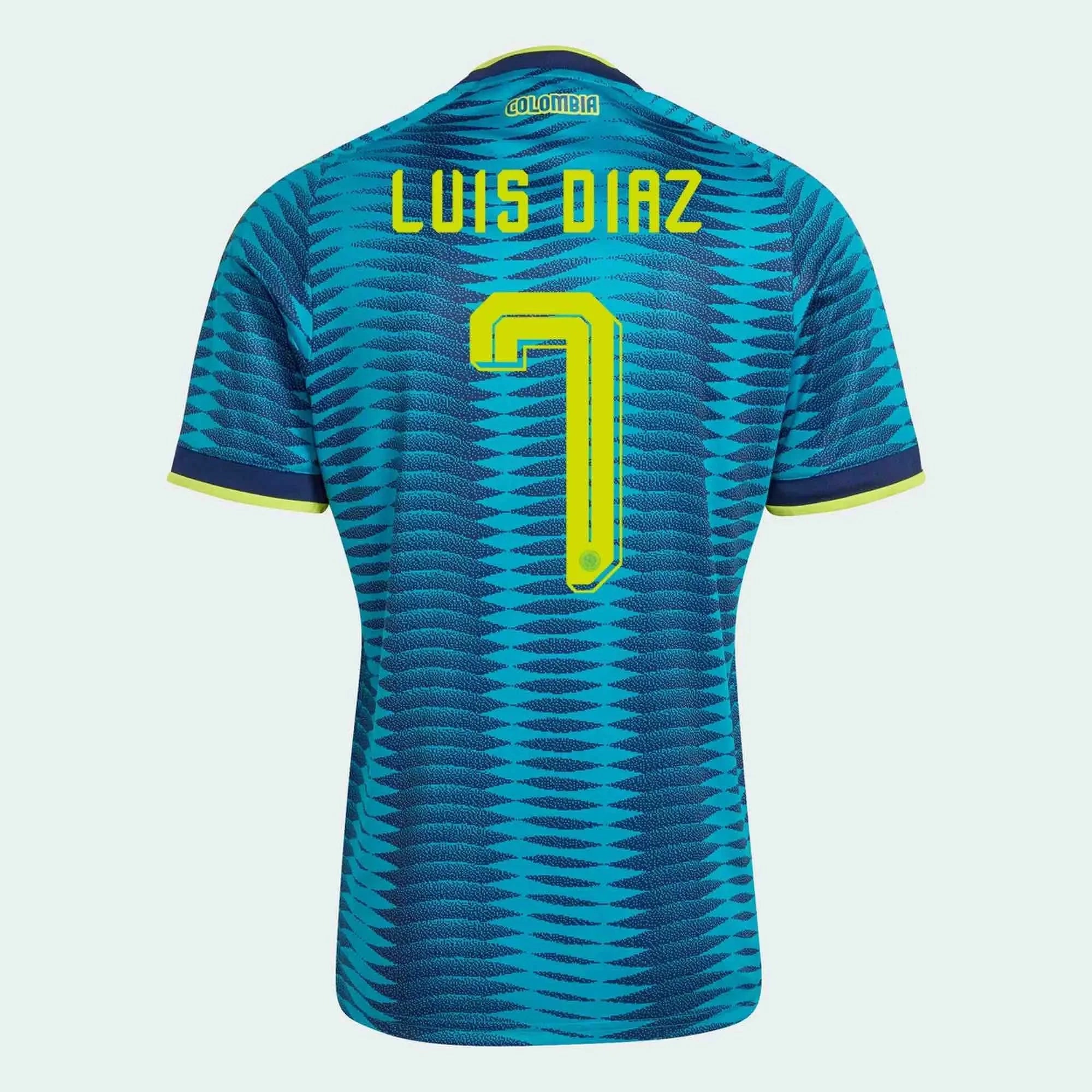 adidas 2026 Colombia Youth Stadium Away Soccer Jersey 11