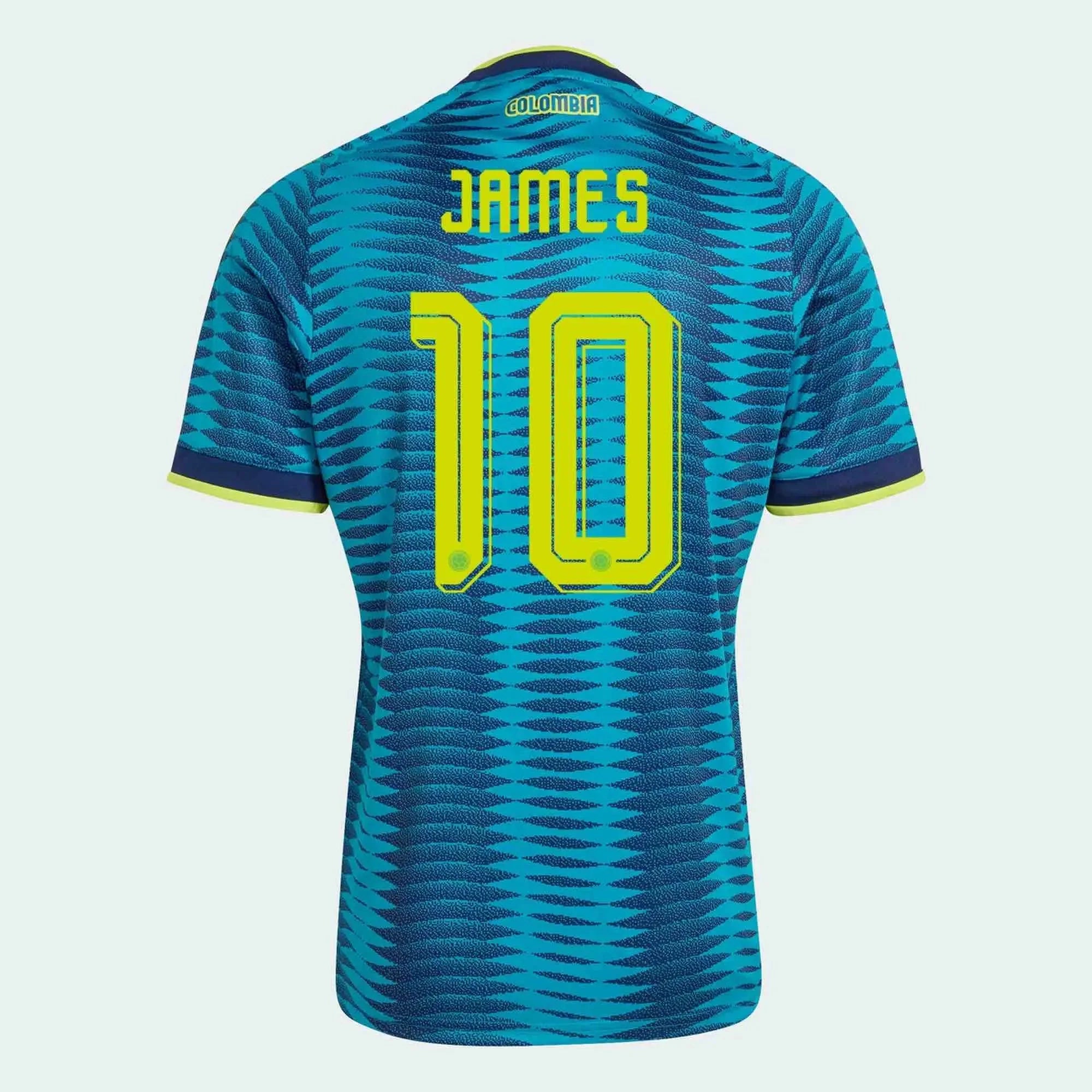 adidas 2026 Colombia Youth Stadium Away Soccer Jersey 10