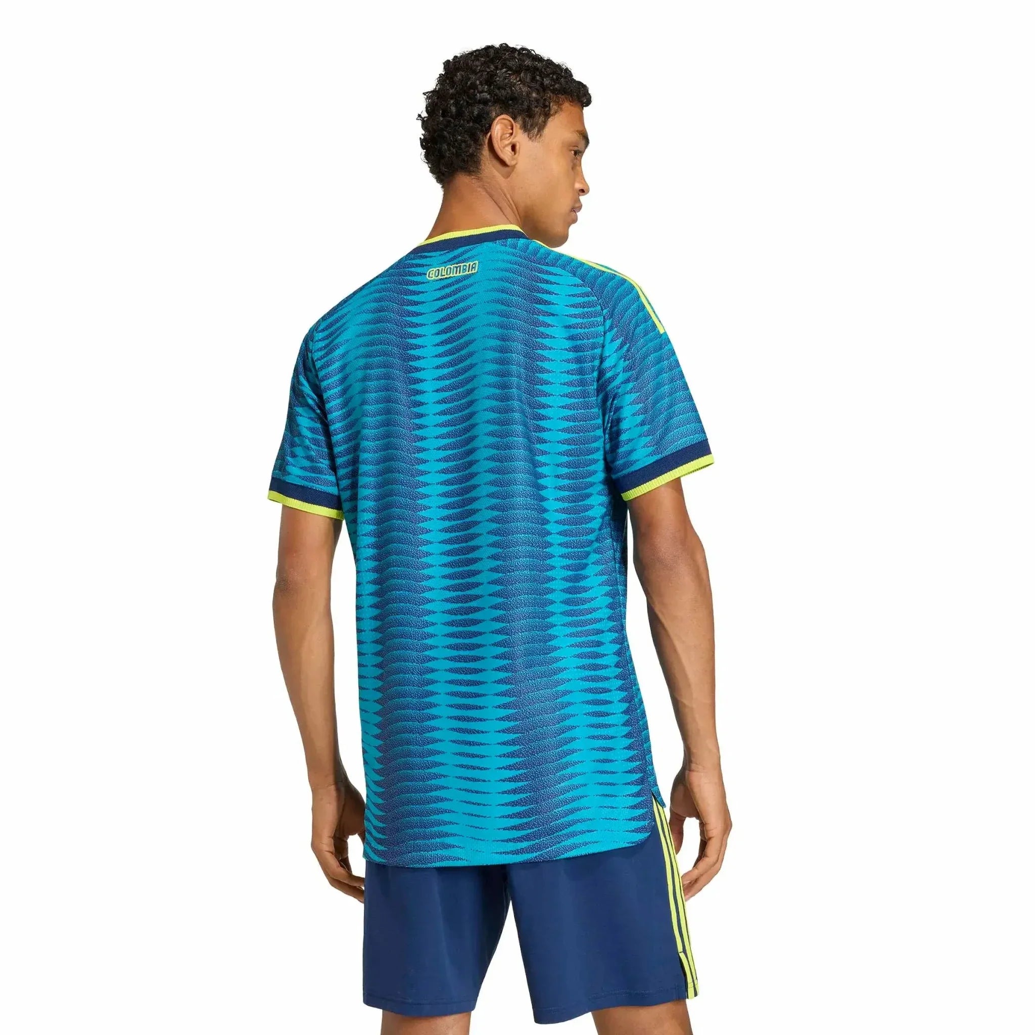 adidas 2026 Colombia Men's Authentic Away Soccer Jersey 4