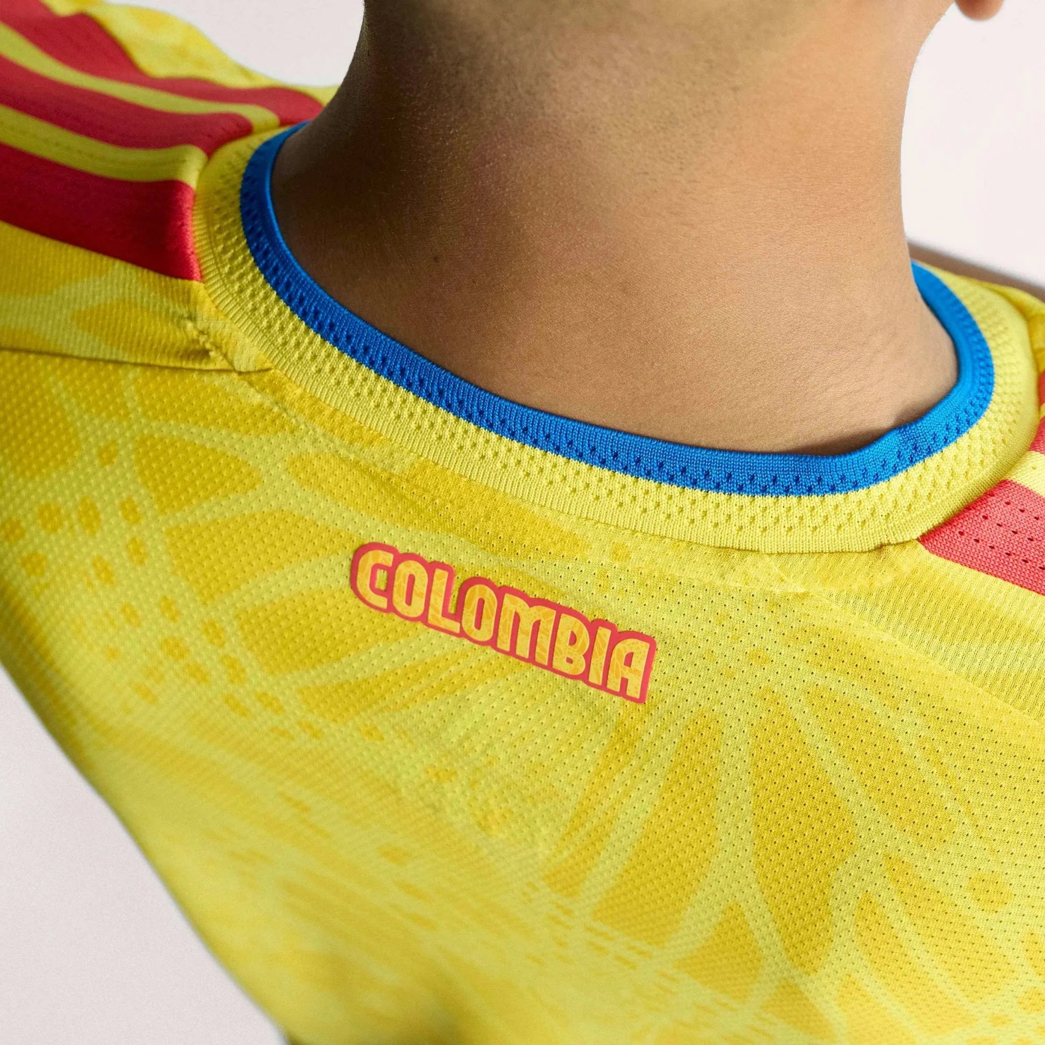 adidas 2026 Colombia Men's Authentic Home Soccer Jersey 8