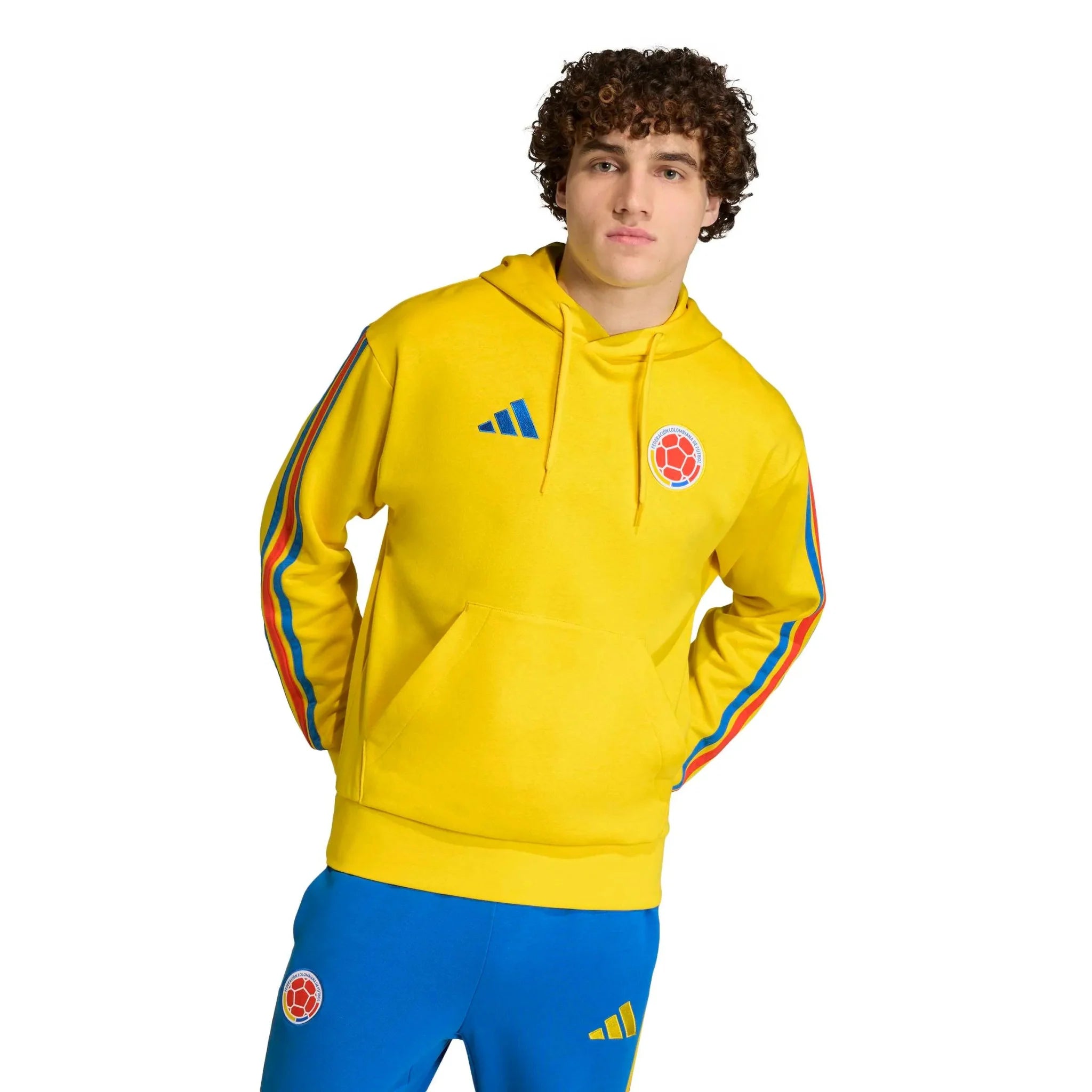 adidas 2026 Colombia Men's DNA Fleece Hoodie 2