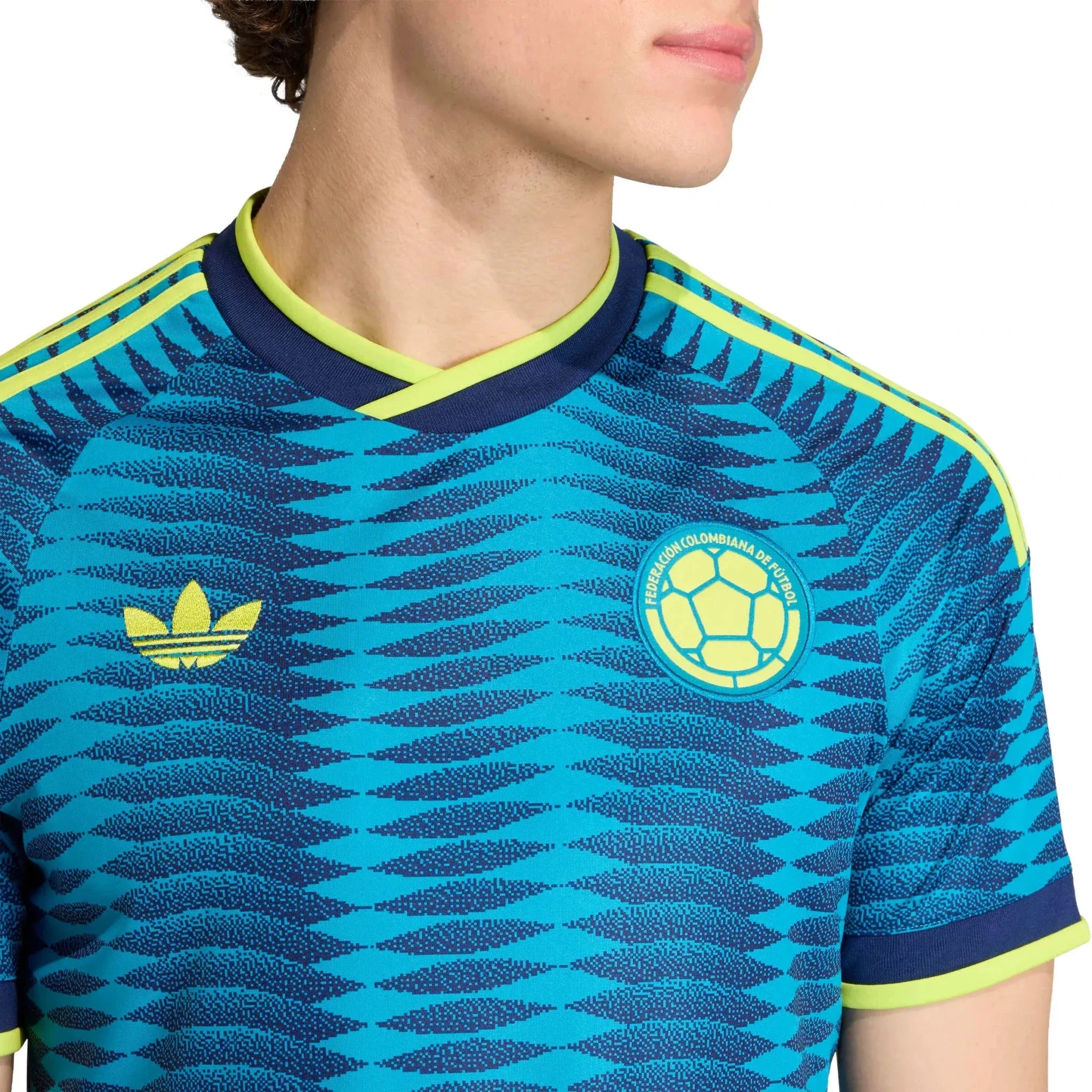 adidas 2026 Colombia Men's Stadium Away Soccer Jersey 5
