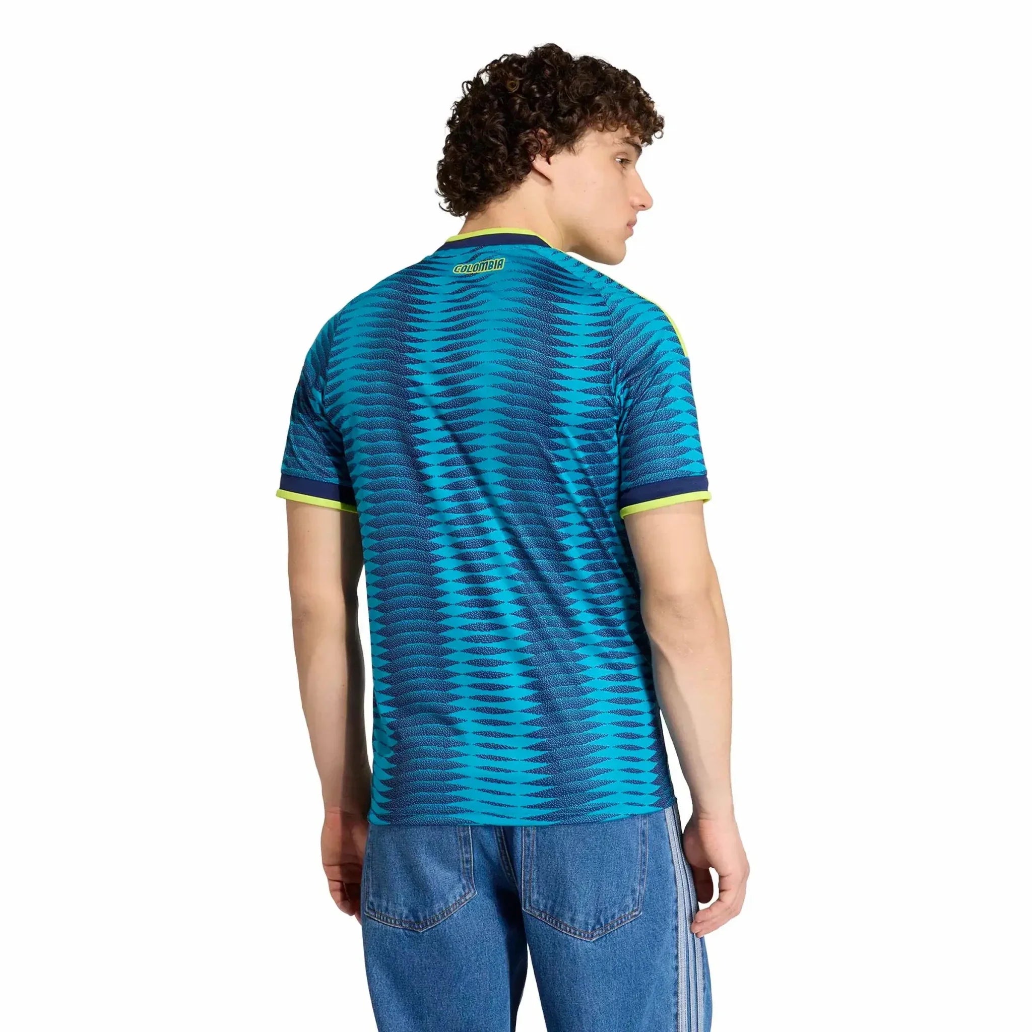 adidas 2026 Colombia Men's Stadium Away Soccer Jersey 4