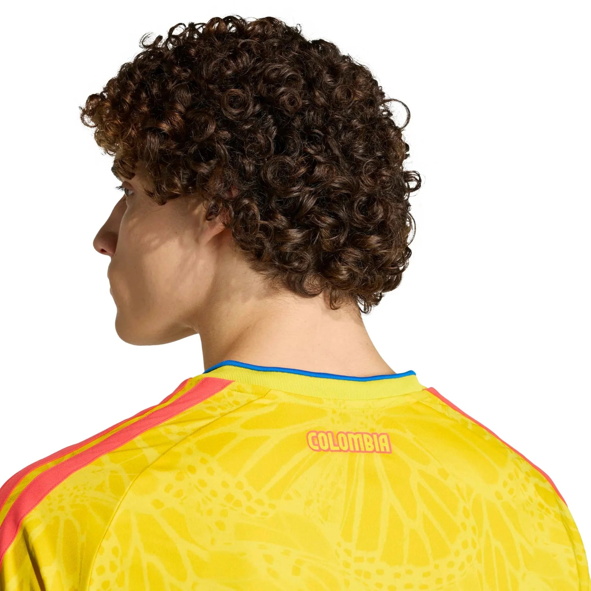 adidas 2026 Colombia Men's Stadium Home Soccer Jersey 5