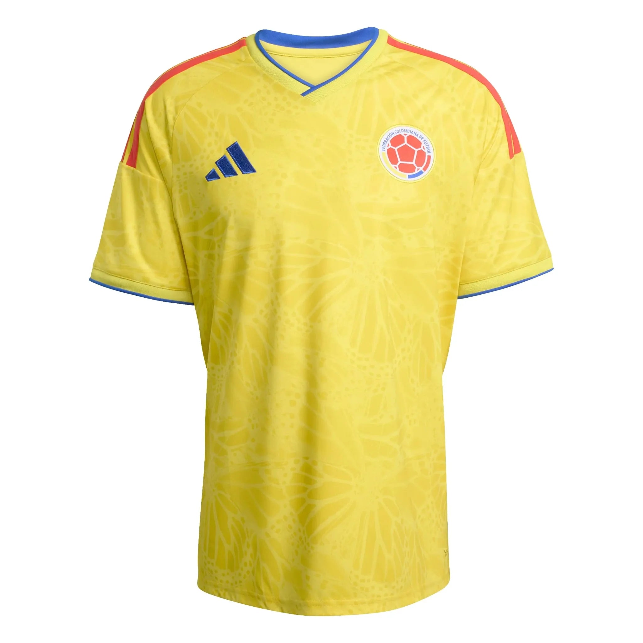 adidas 2026 Colombia Men's Stadium Home Soccer Jersey 1