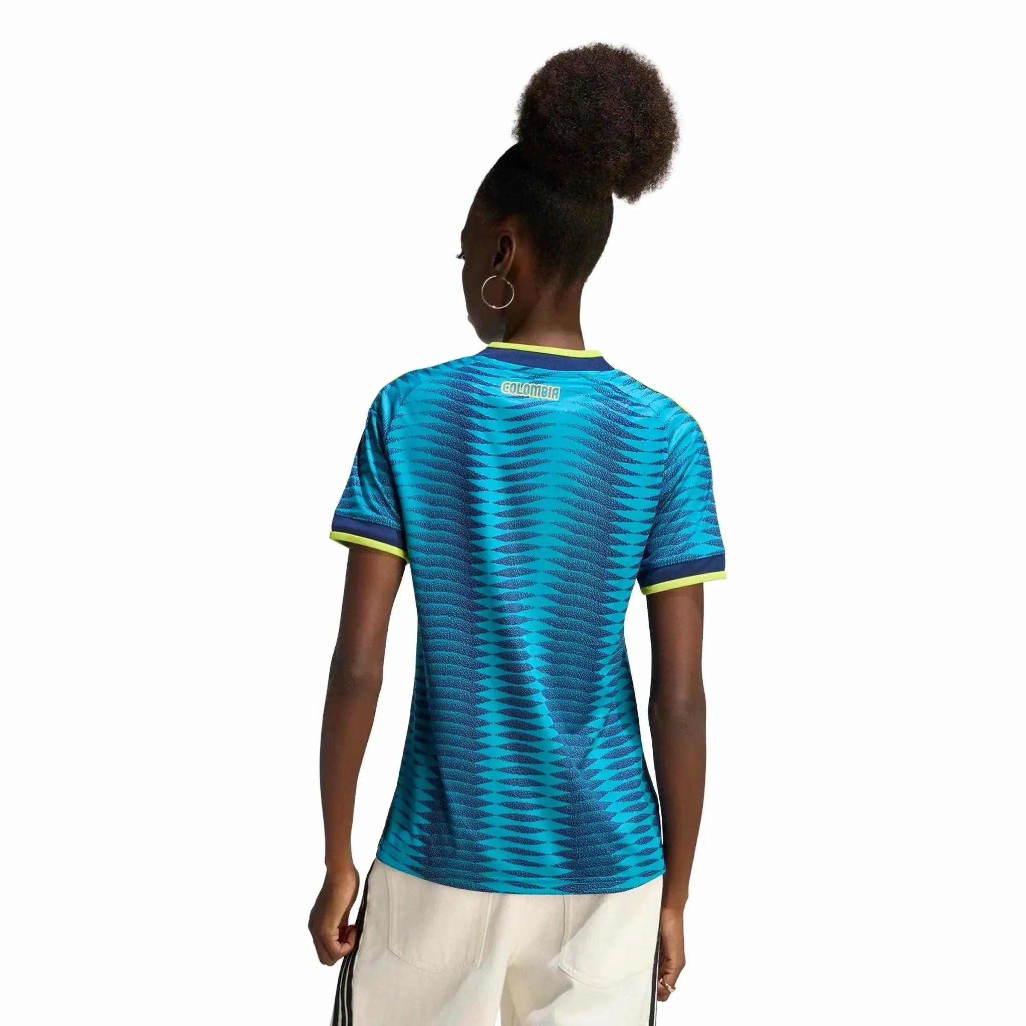 adidas 2026 Colombia Women's Stadium Away Soccer Jersey 4