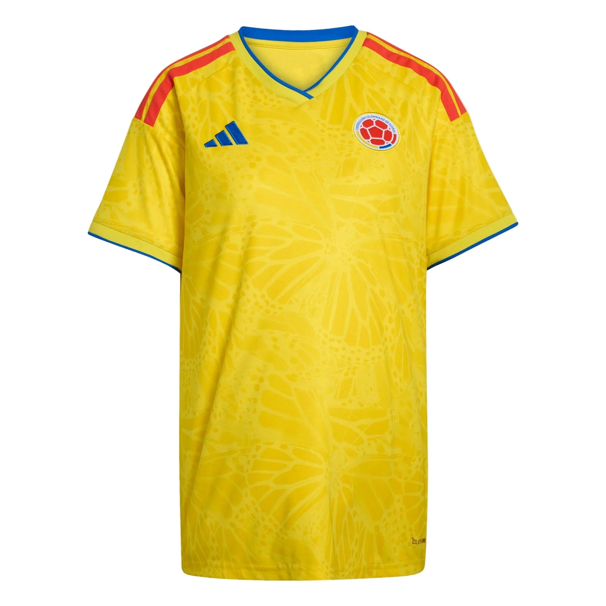 adidas 2026 Colombia Women's Stadium Home Soccer Jersey 1
