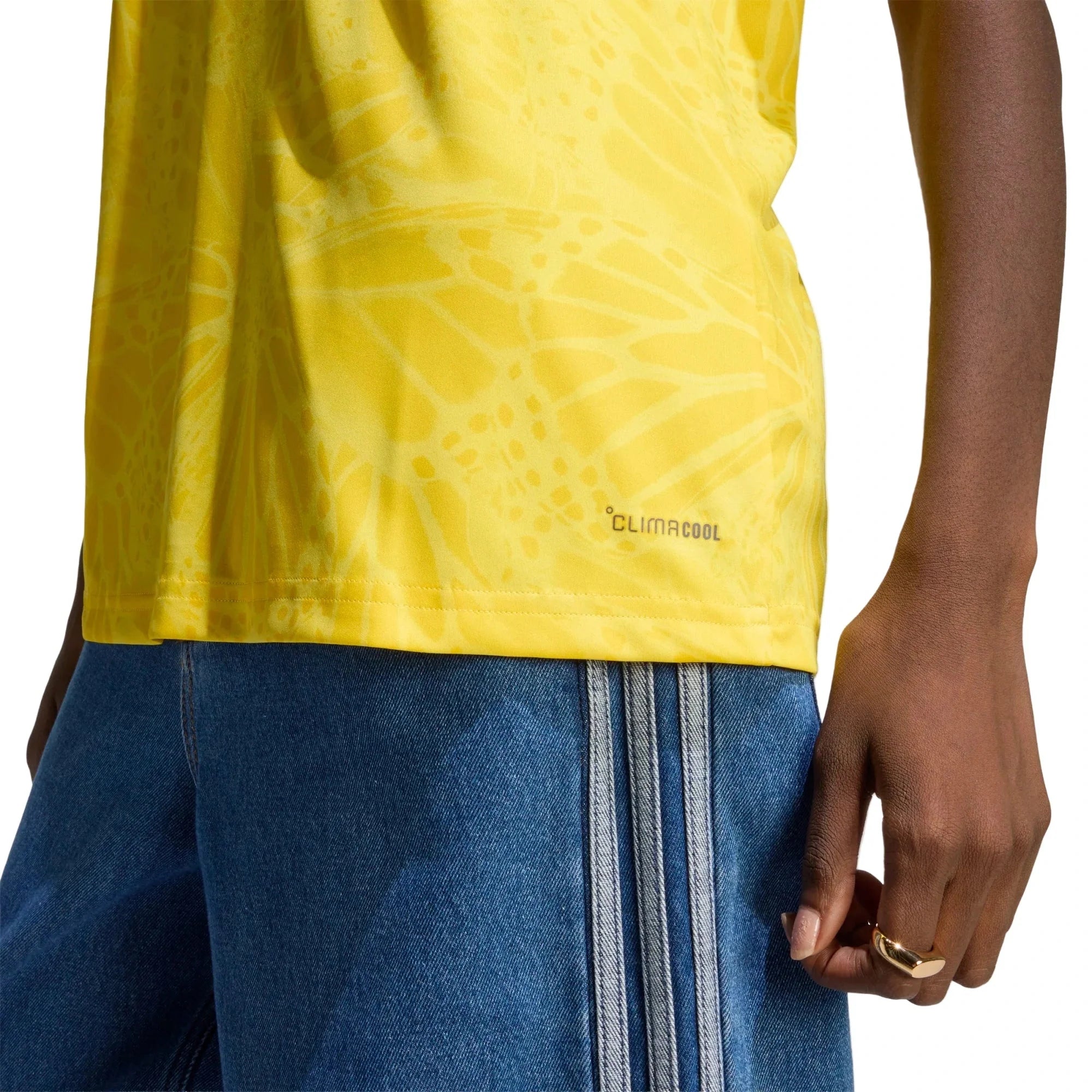 adidas 2026 Colombia Women's Stadium Home Soccer Jersey 6