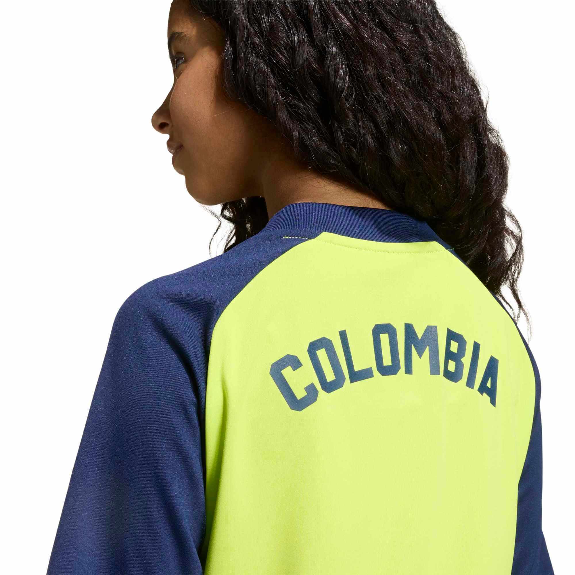 adidas 2026 Colombia Youth Away Pre-Match Soccer Jersey 4