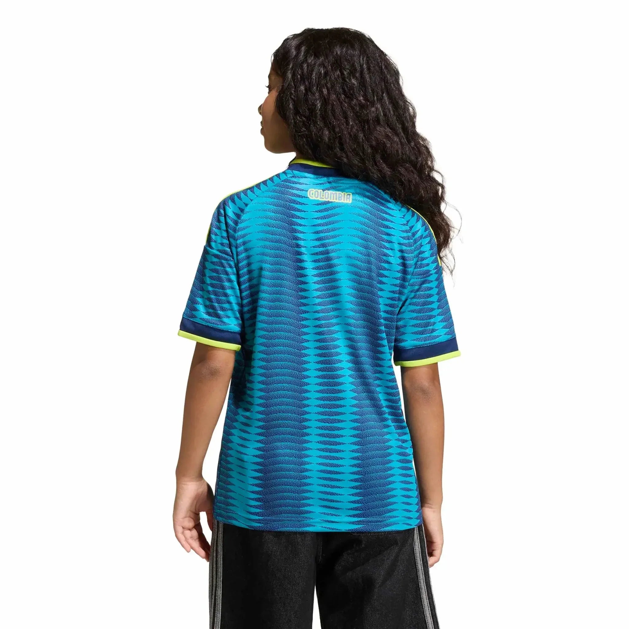 adidas 2026 Colombia Youth Stadium Away Soccer Jersey 6