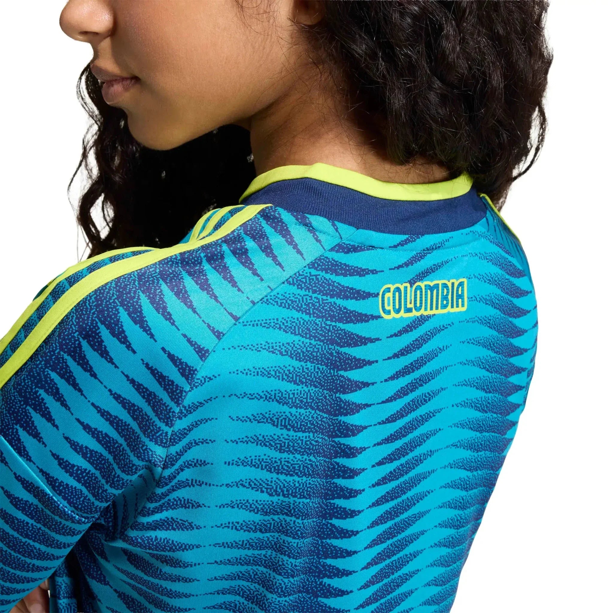 adidas 2026 Colombia Youth Stadium Away Soccer Jersey 4