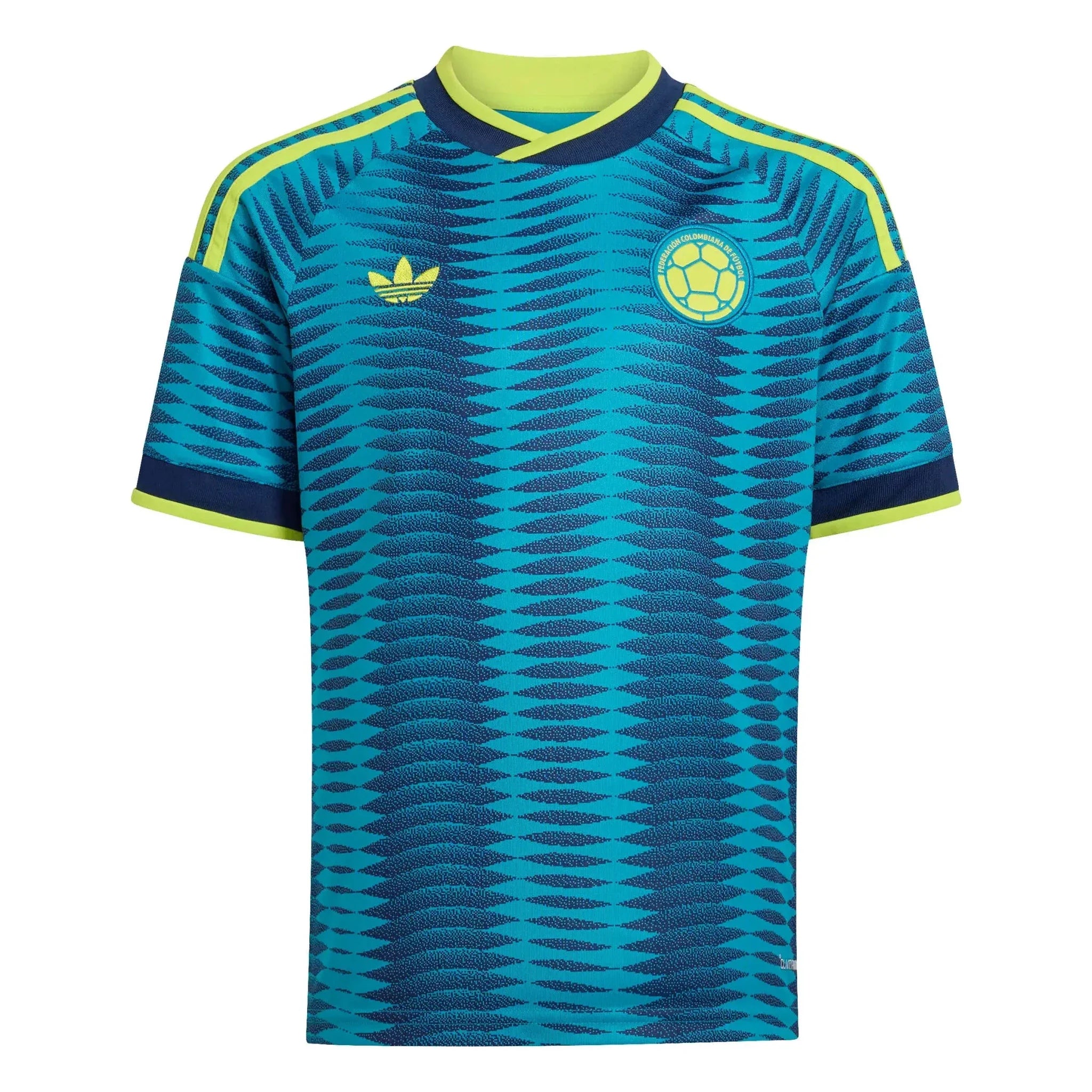 adidas 2026 Colombia Youth Stadium Away Soccer Jersey 1