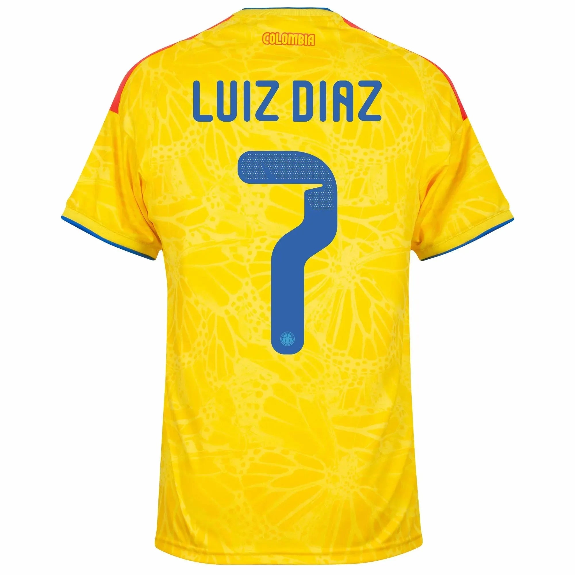adidas 2026 Colombia Men's Stadium Home Soccer Jersey 8