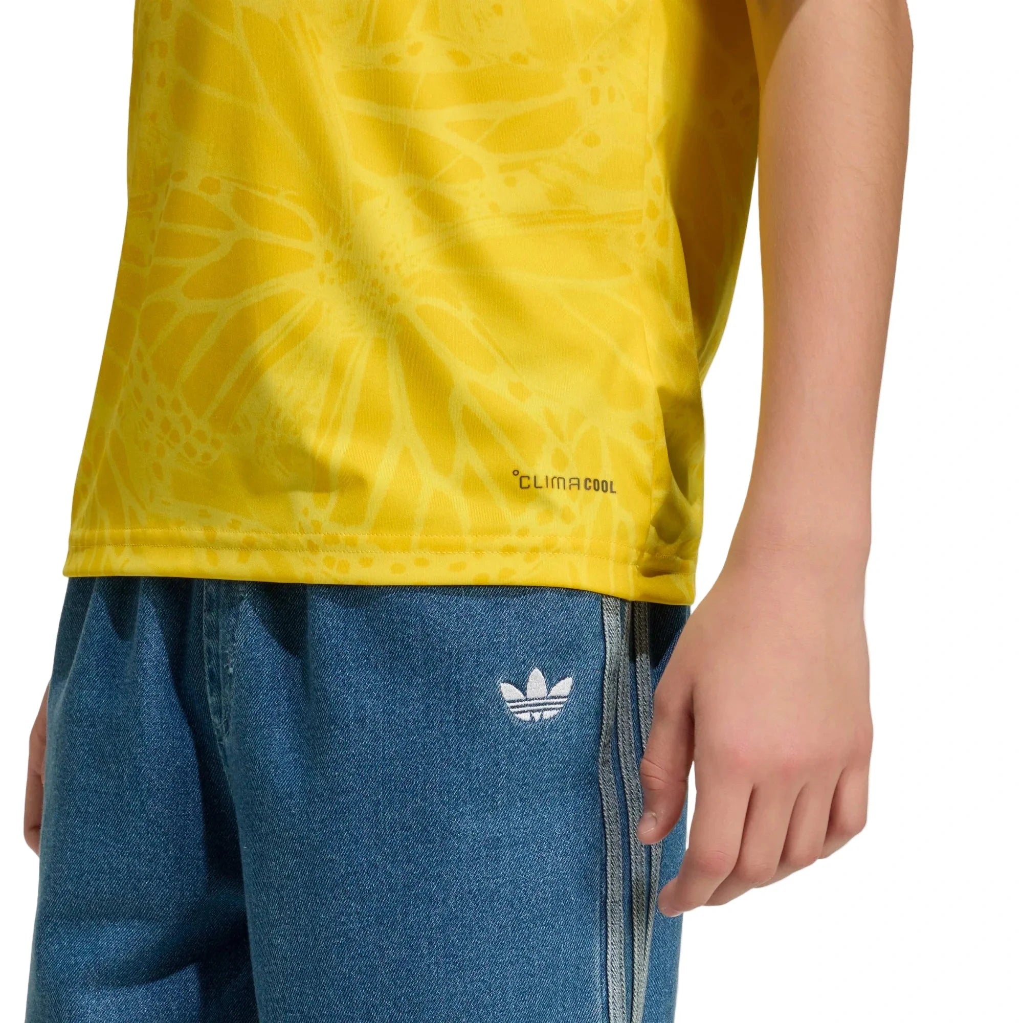 adidas 2026 Colombia Youth Stadium Home Soccer Jersey 4