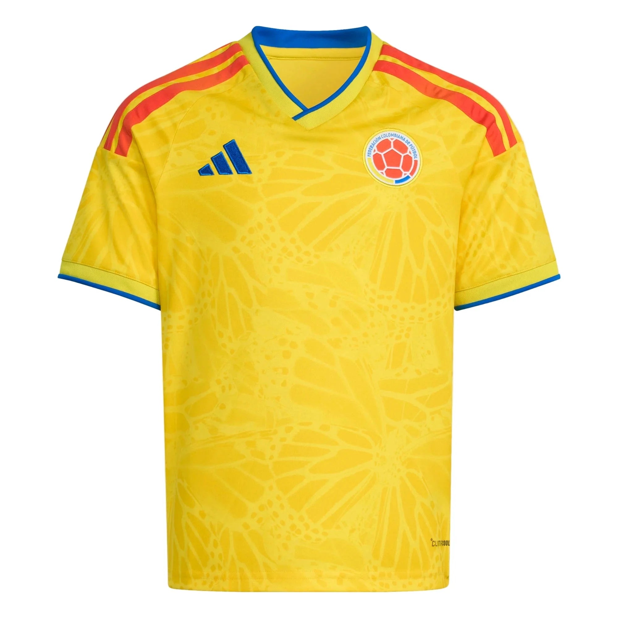 adidas 2026 Colombia Youth Stadium Home Soccer Jersey 1