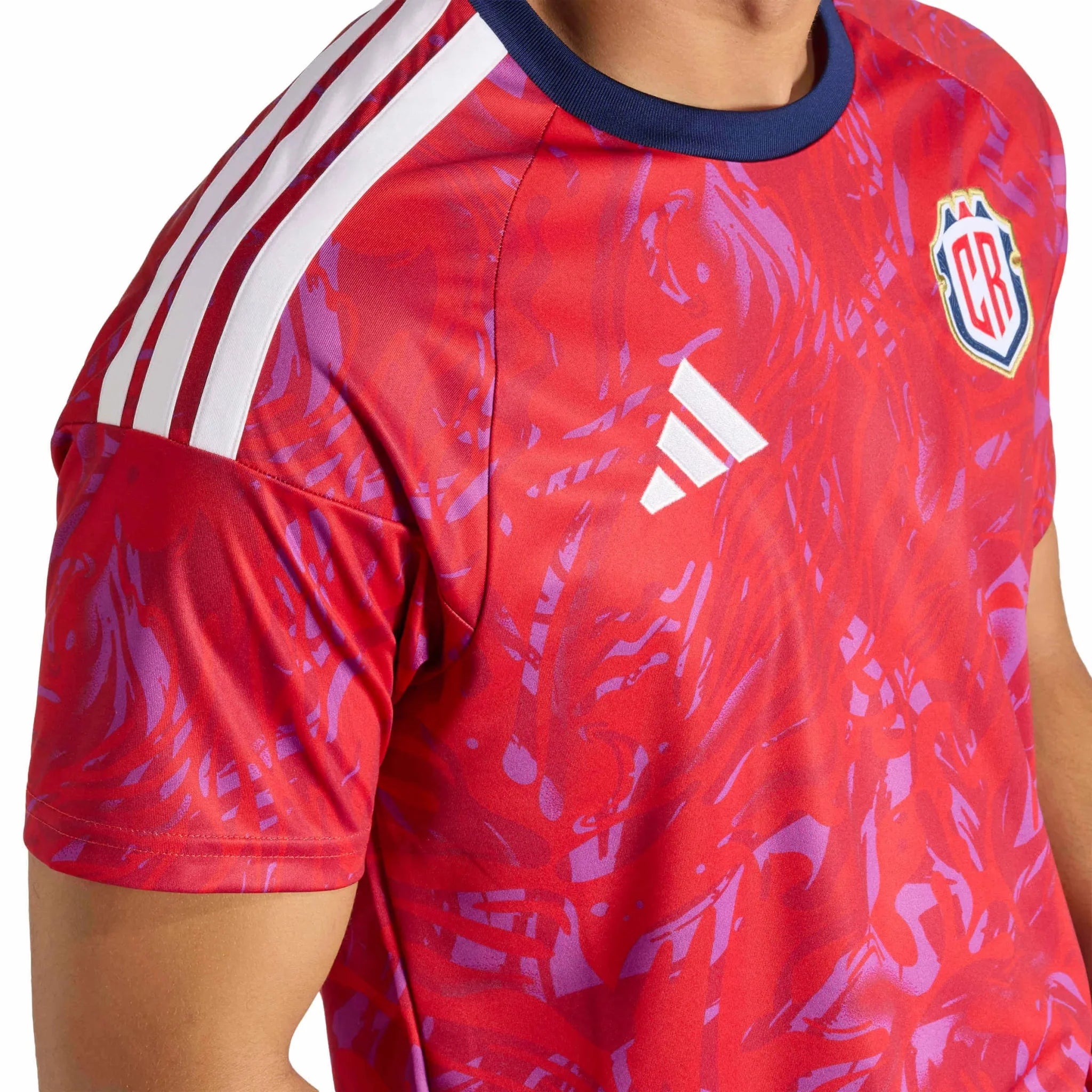 adidas 2026 Costa Rica Men's Stadium Home Soccer Jersey 6