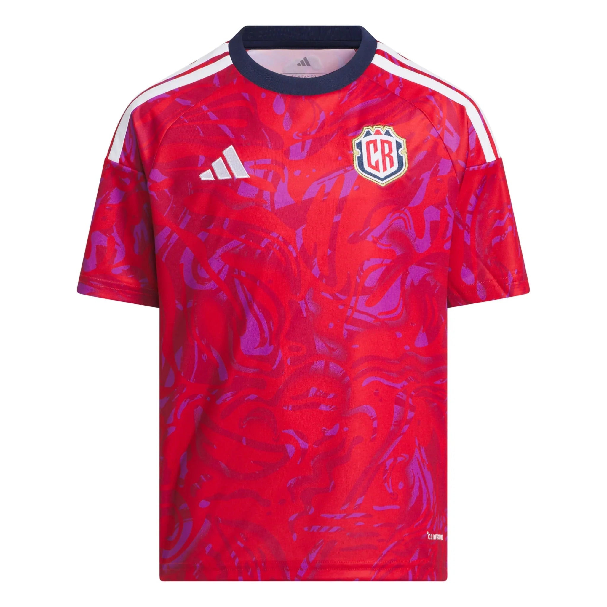 adidas 2026 Costa Rica Youth Stadium Home Soccer Jersey 1