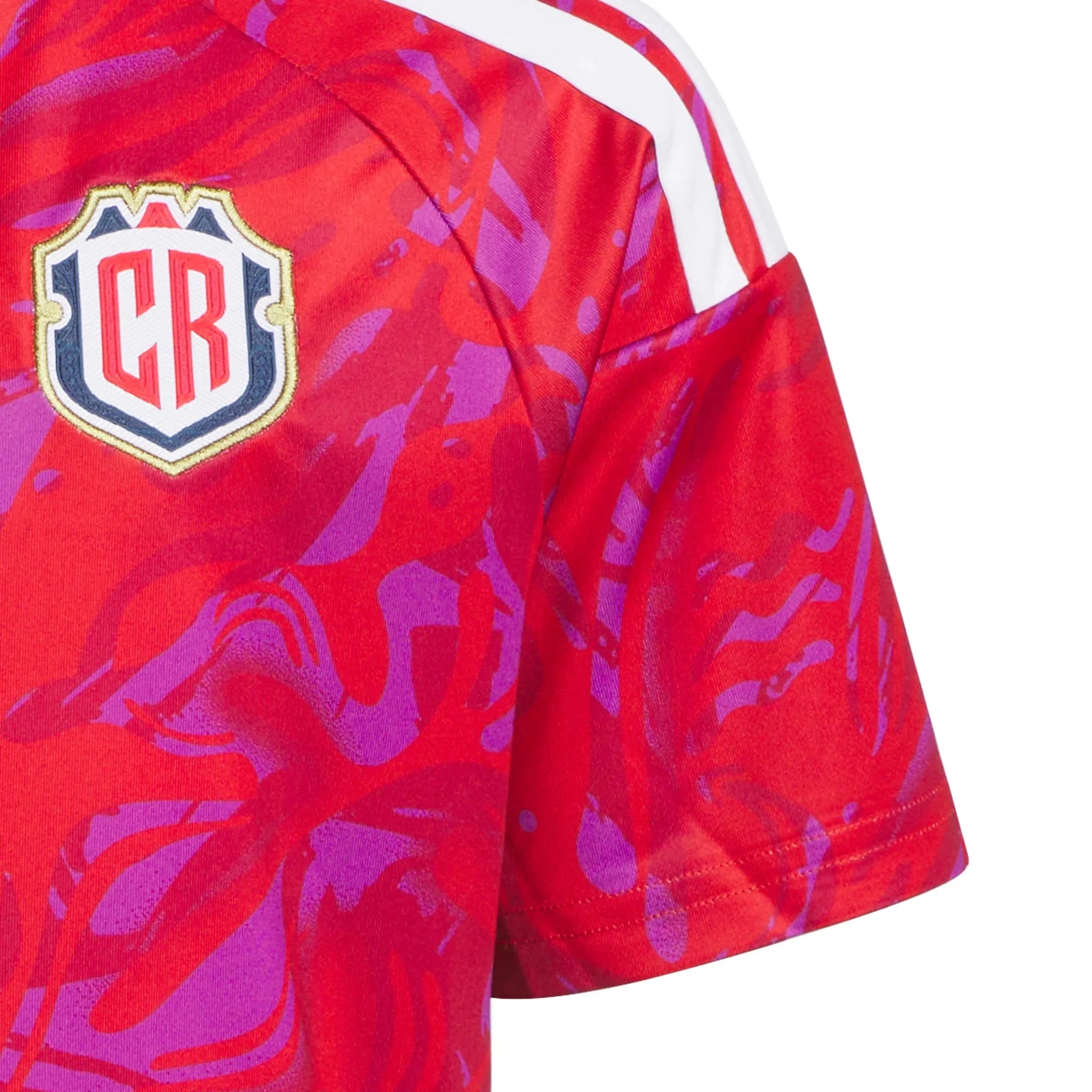 adidas 2026 Costa Rica Youth Stadium Home Soccer Jersey 5