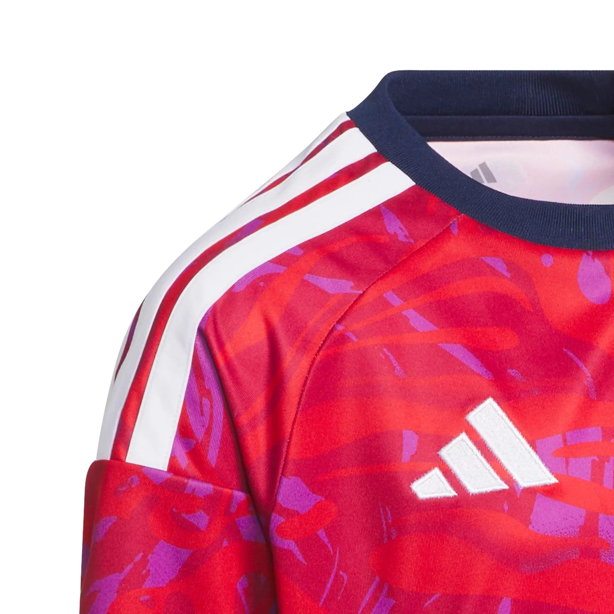 adidas 2026 Costa Rica Youth Stadium Home Soccer Jersey 4