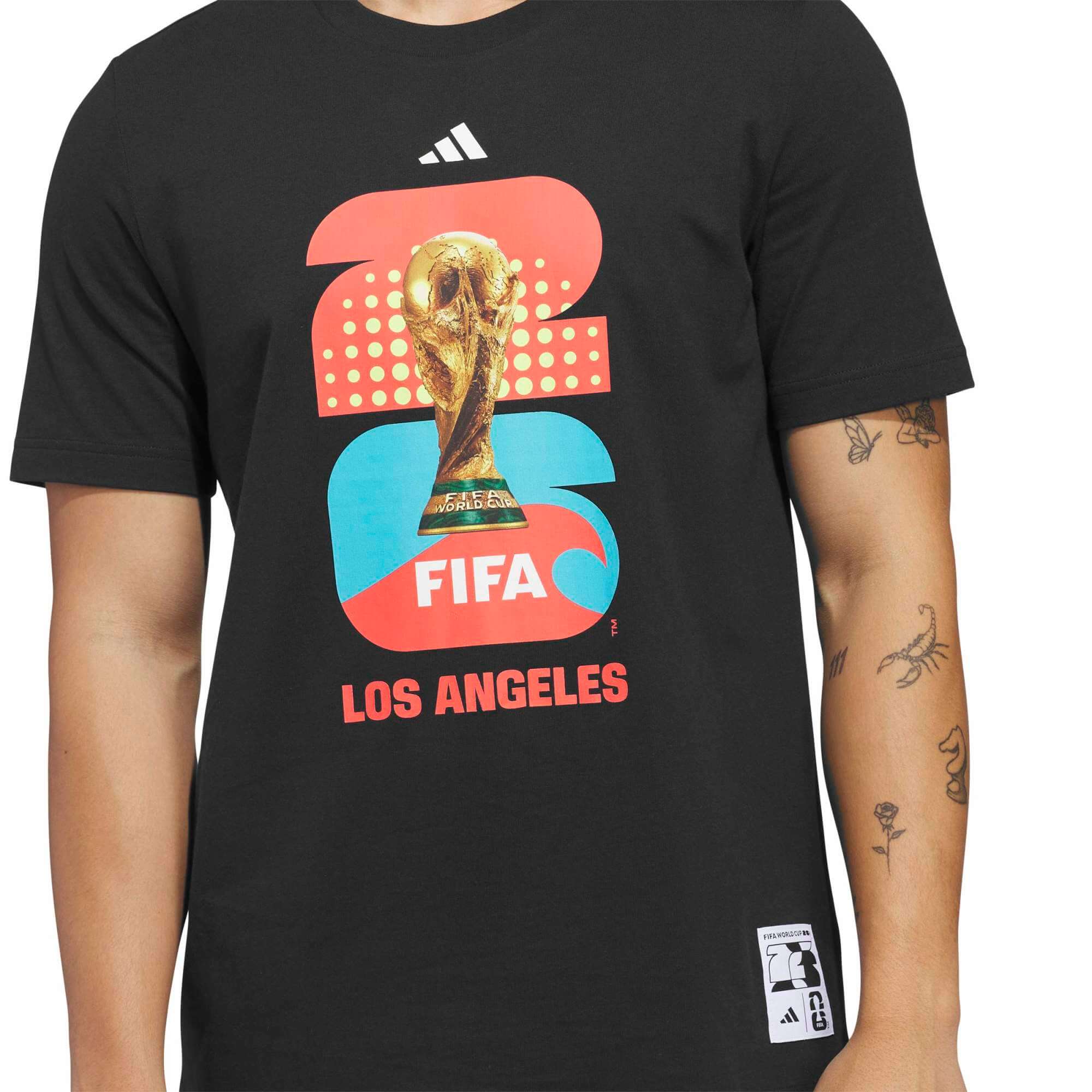 adidas 2026 FIFA World Cup Men's Host City Los Angeles Tee 4