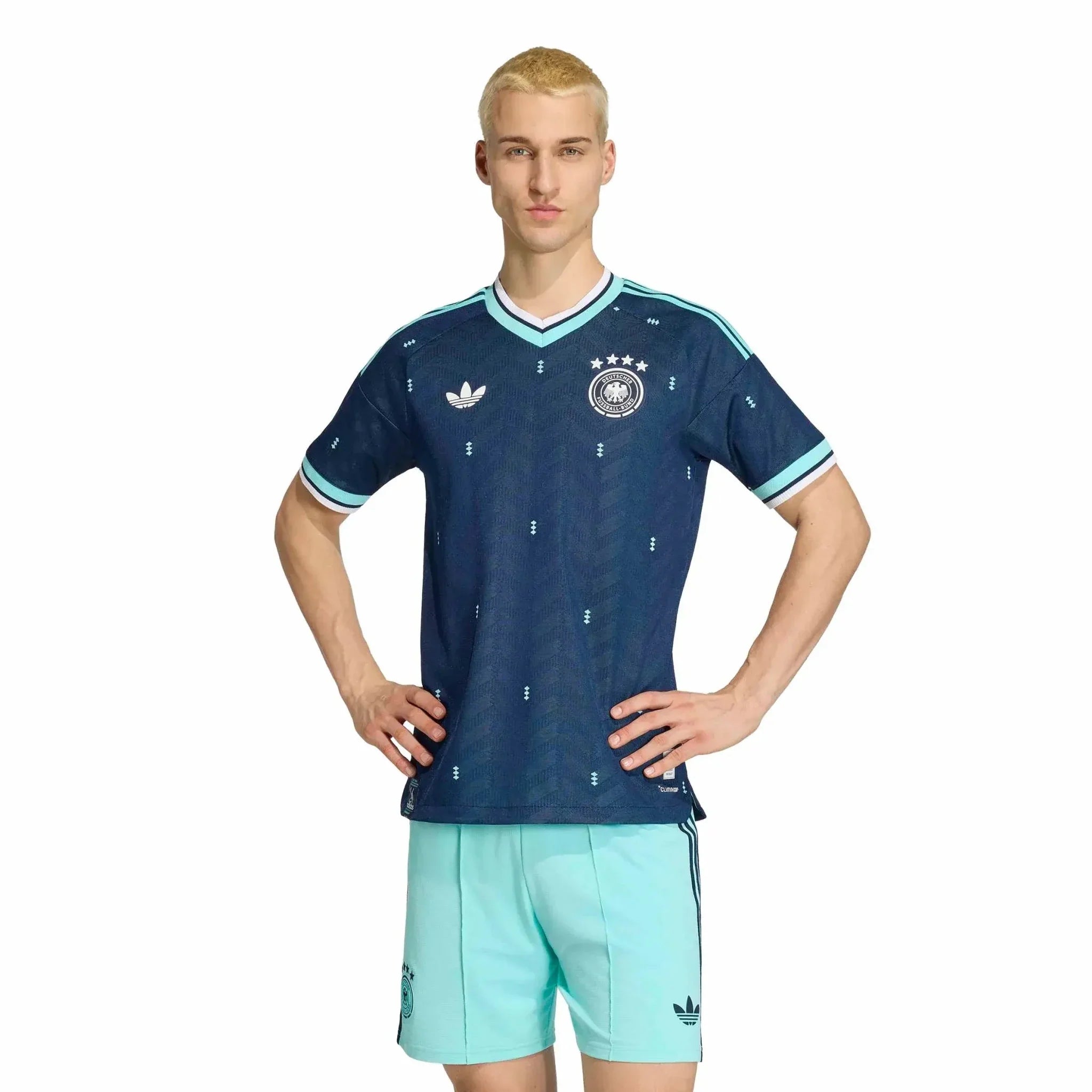 adidas 2026 Germany Men's Authentic Away Soccer Jersey 3