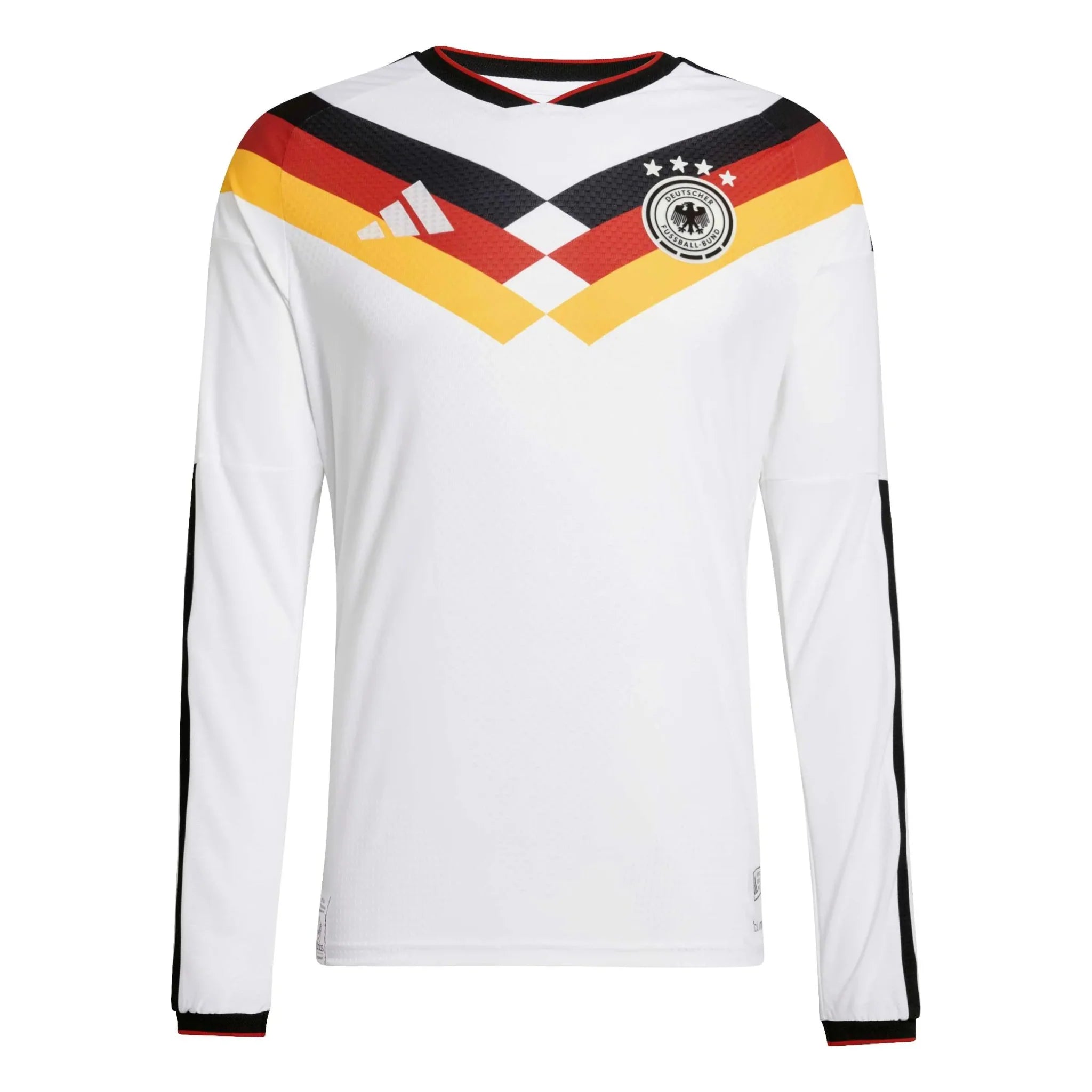 adidas 2026 Germany Men's Authentic Home Long-Sleeve Soccer Jersey 1