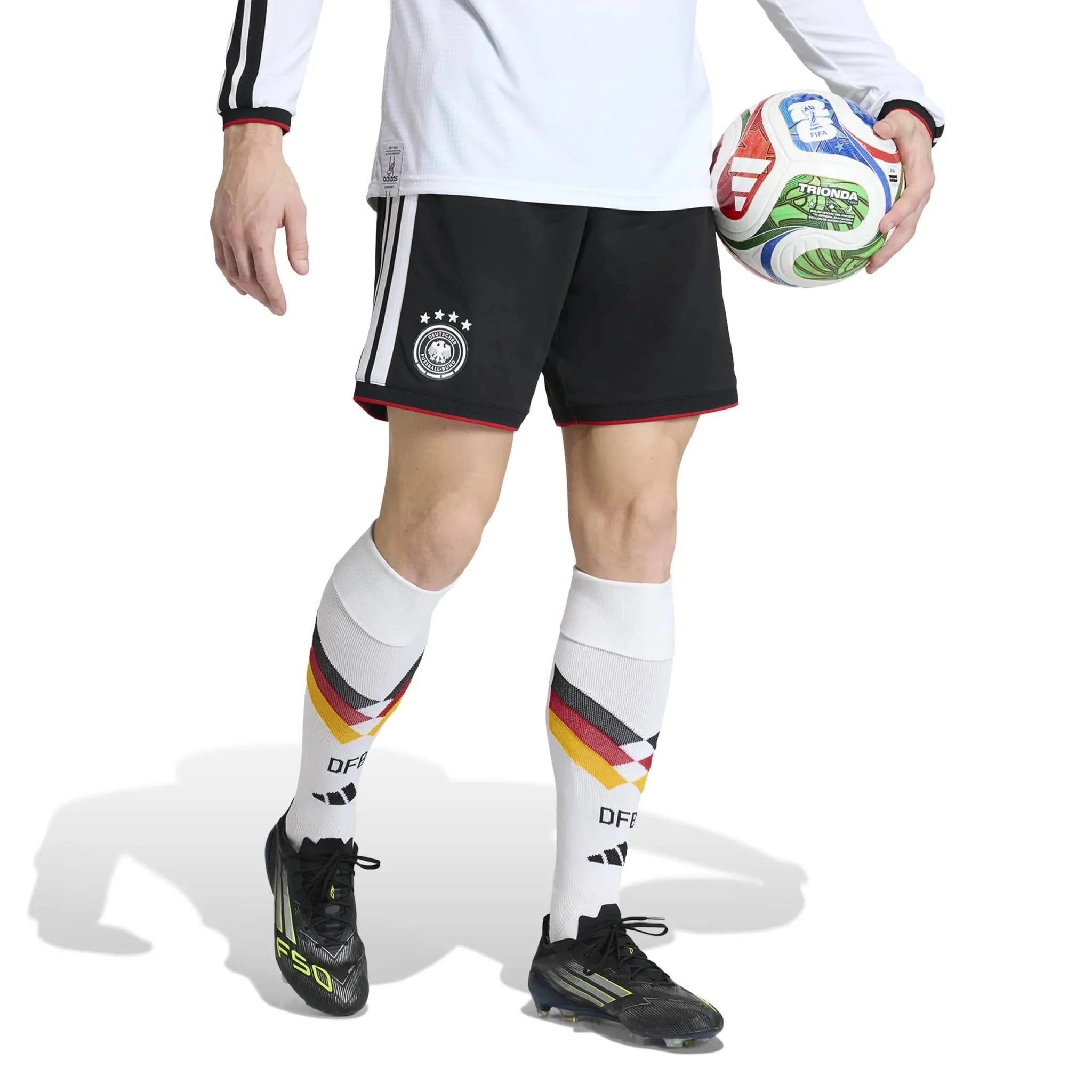 adidas 2026 Germany Men's Home Shorts 2